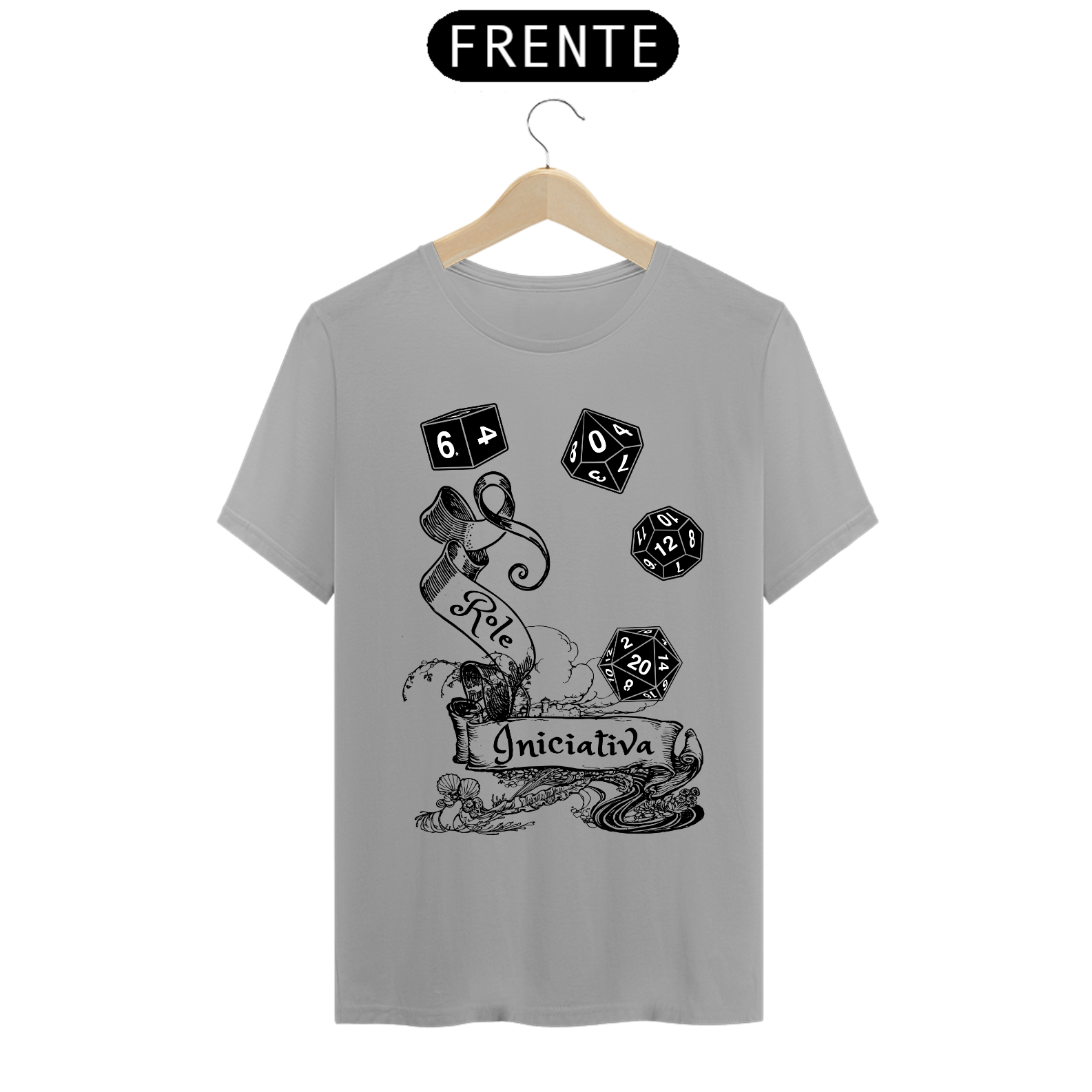 Camiseta Masculina - Coleção Acerto Crítico: Role Iniciativa 