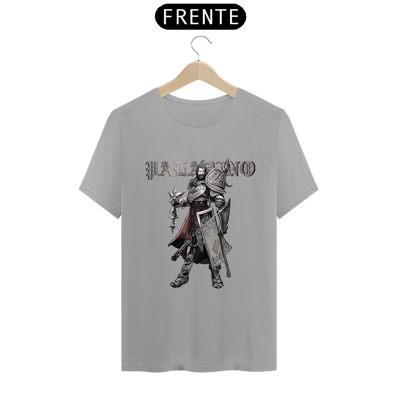 Camiseta Masculina - Classes de Heróis: Paladino