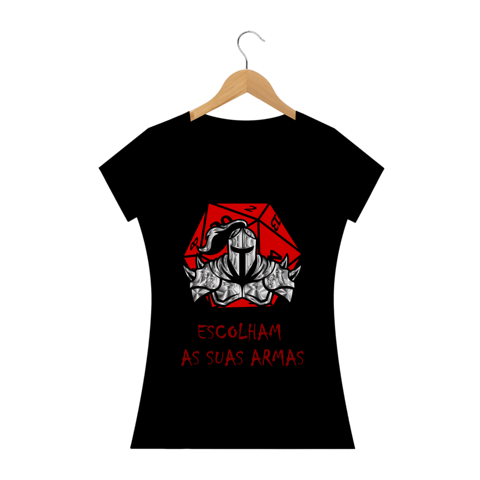 Camiseta Feminina Escolham suas Armas