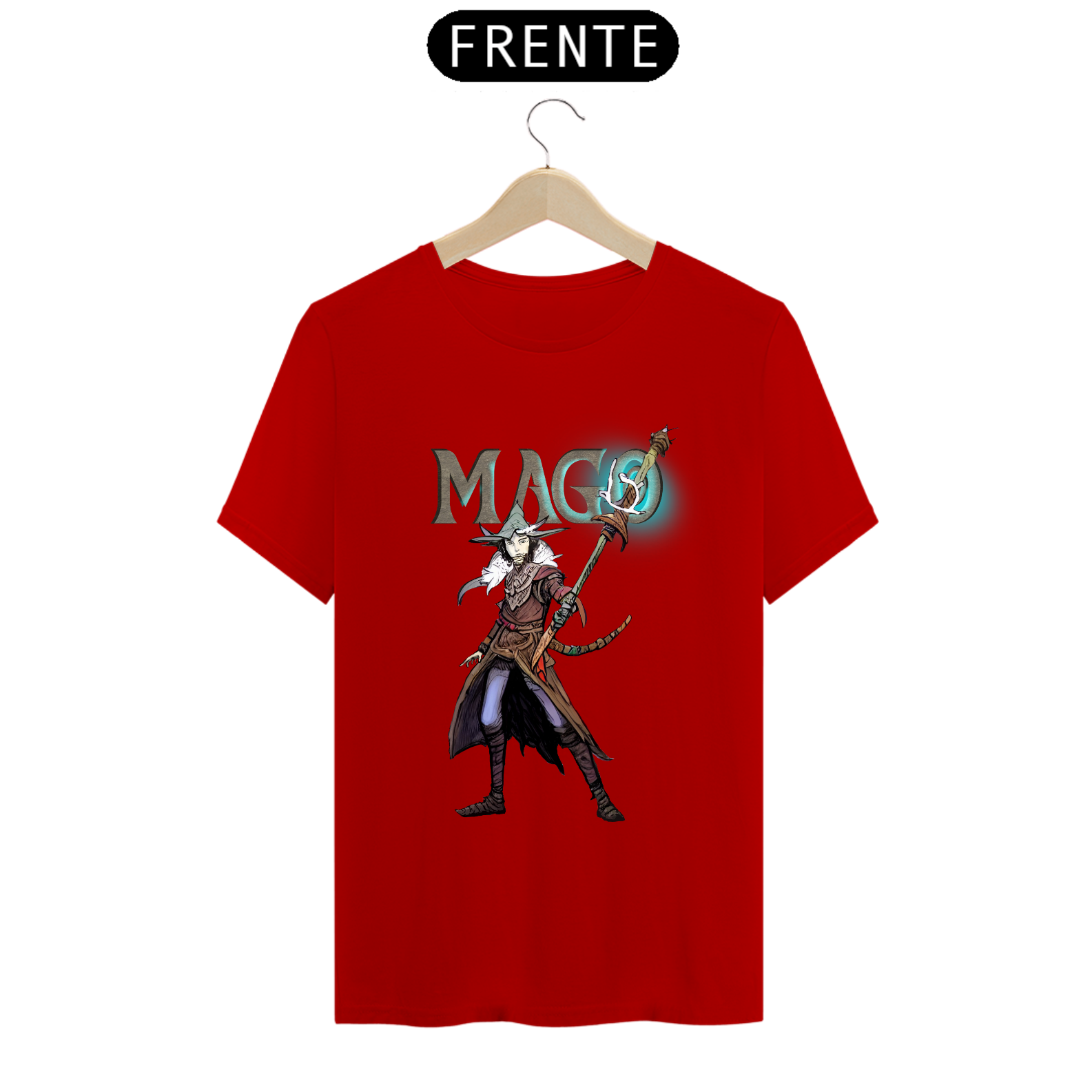 Camiseta Masculina - Coleção Classes de Heróis: Mago