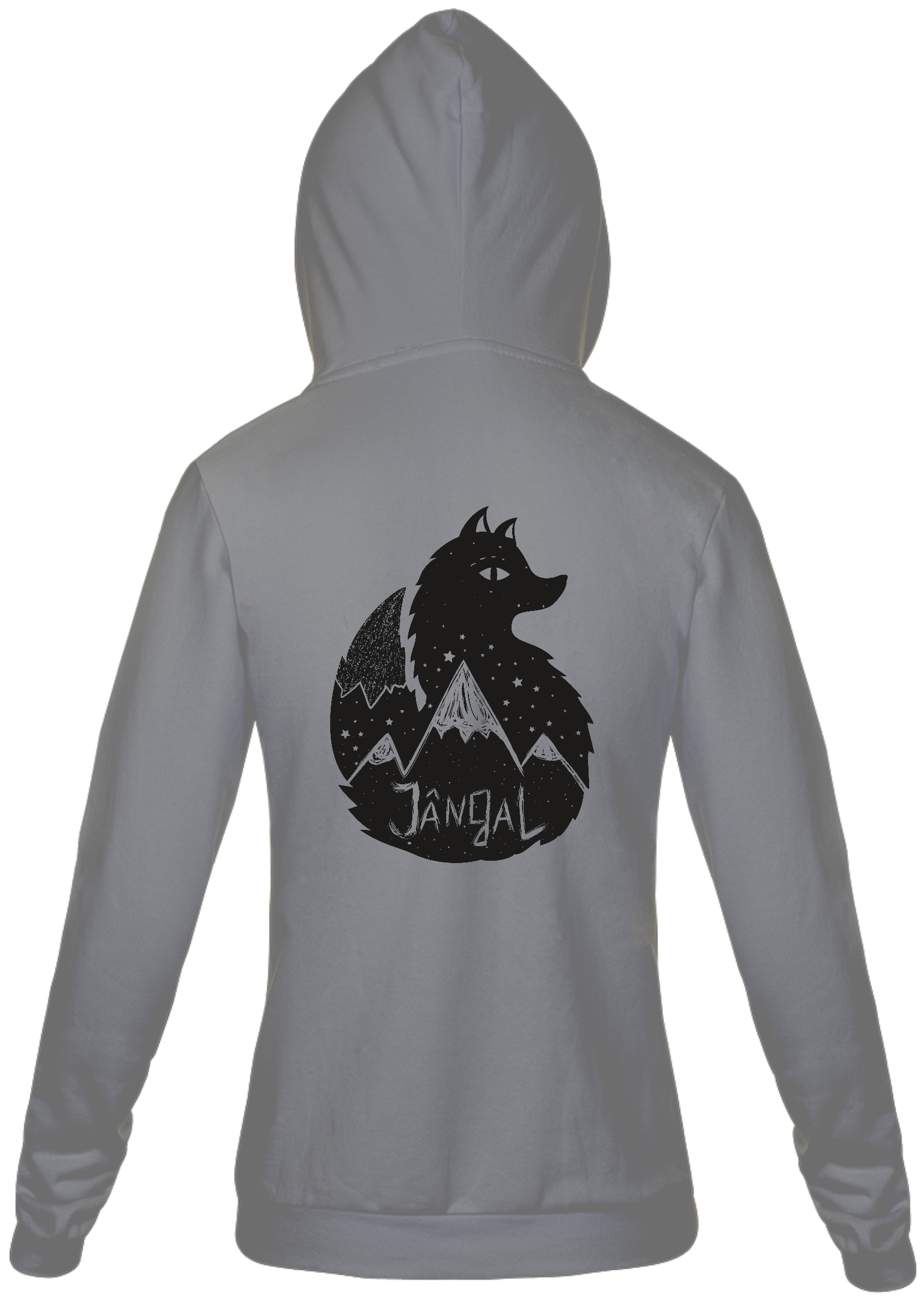 Moletom ziper - Raposa