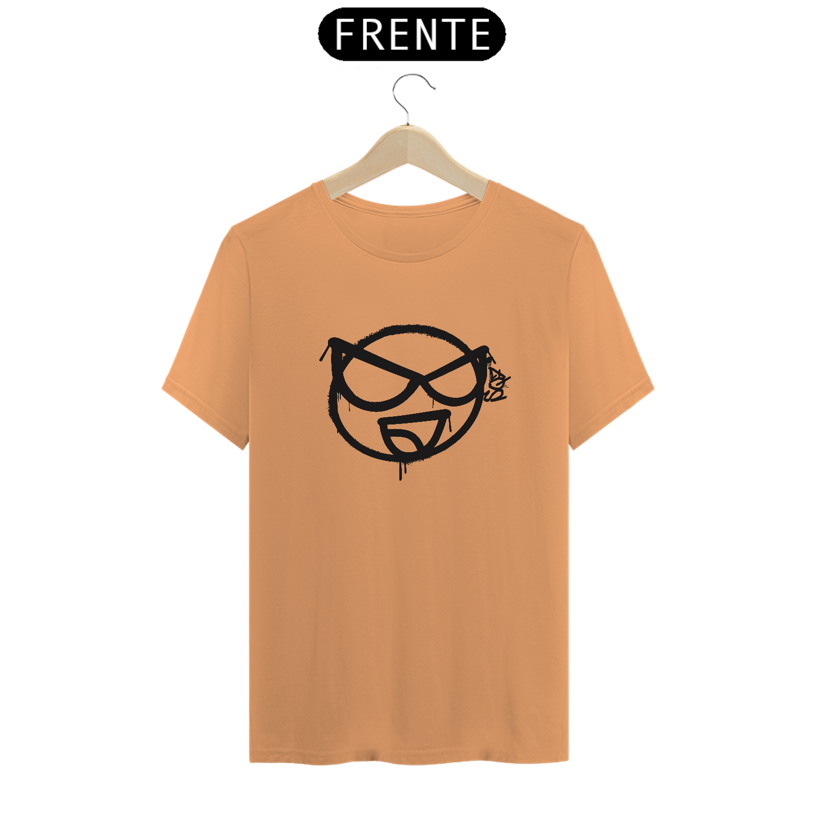 Camiseta Estonada Estampa Grafiti