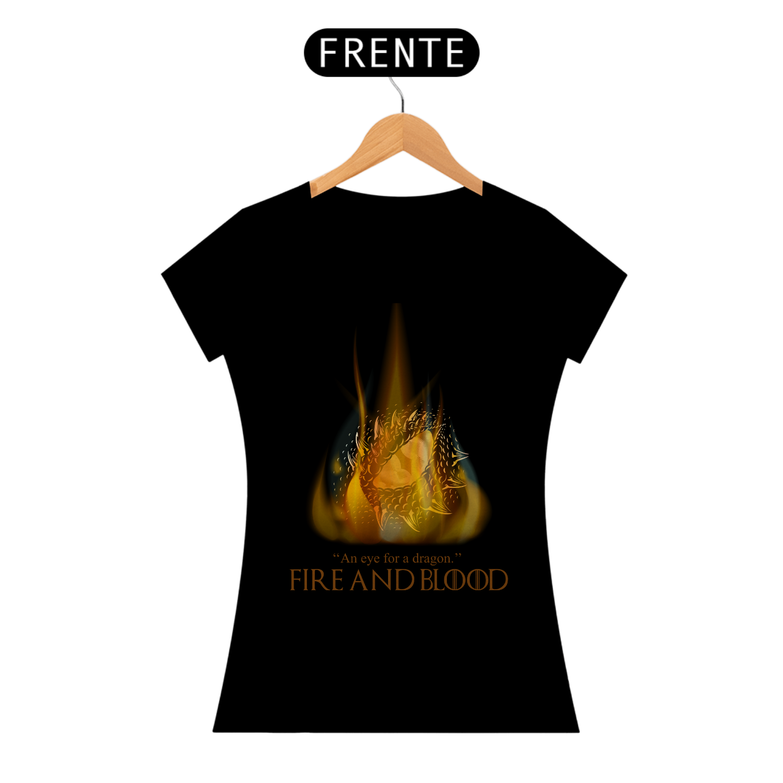Camiseta Fire and Blood