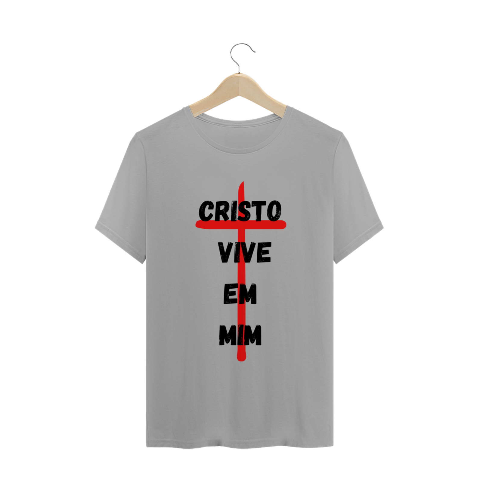Camiseta Masculina Cristo Vive em Mim