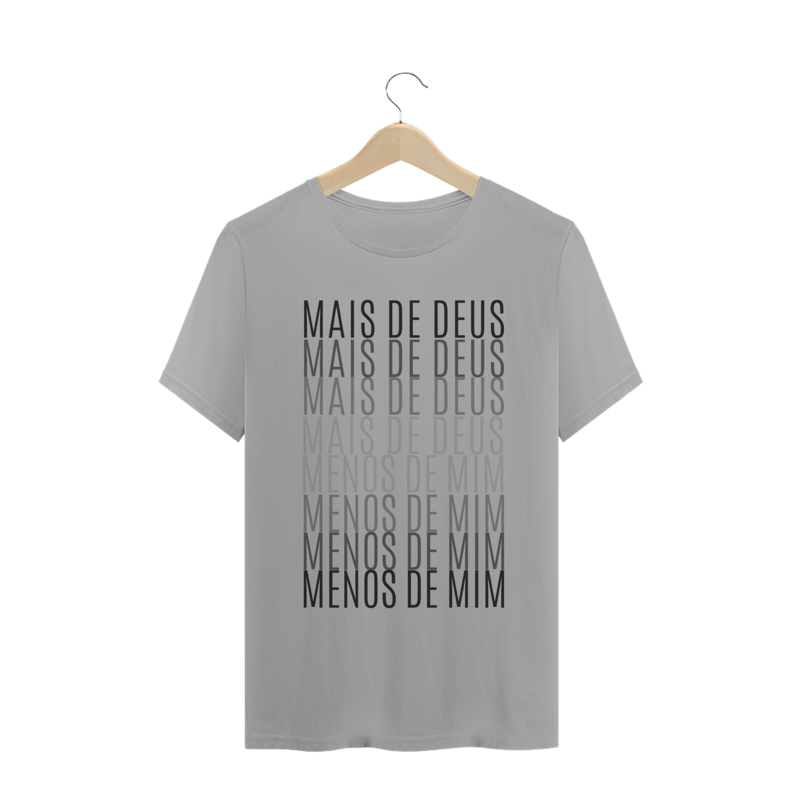 Camiseta Masculina Mais de Deus