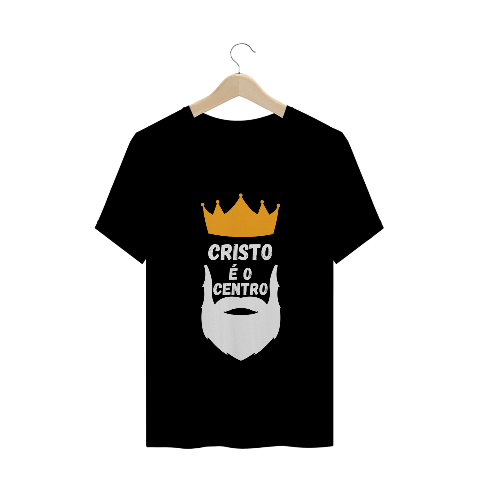 Camiseta Masculina Cristo é o Centro