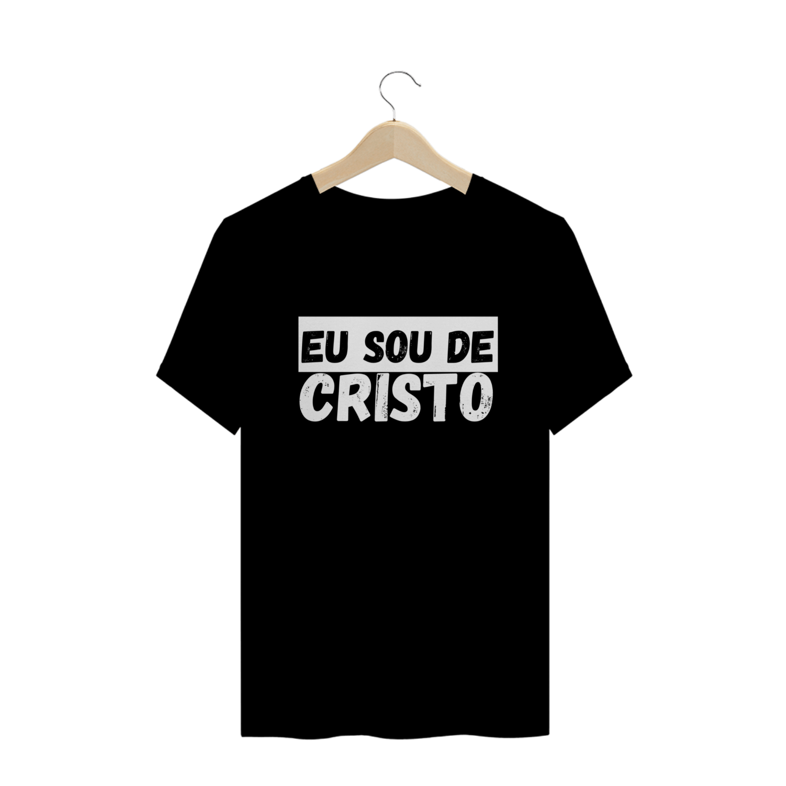 Camiseta Masculina Eu Sou de Cristo