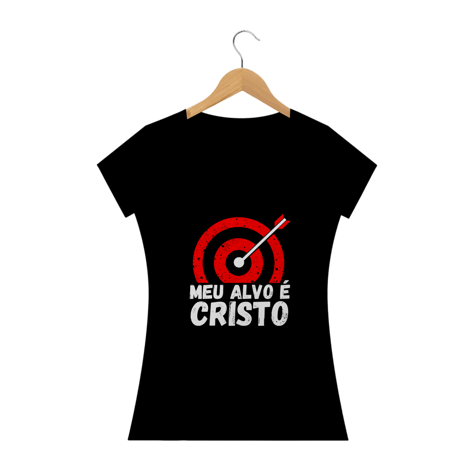 Camiseta Feminina Meu Alvo é Cristo