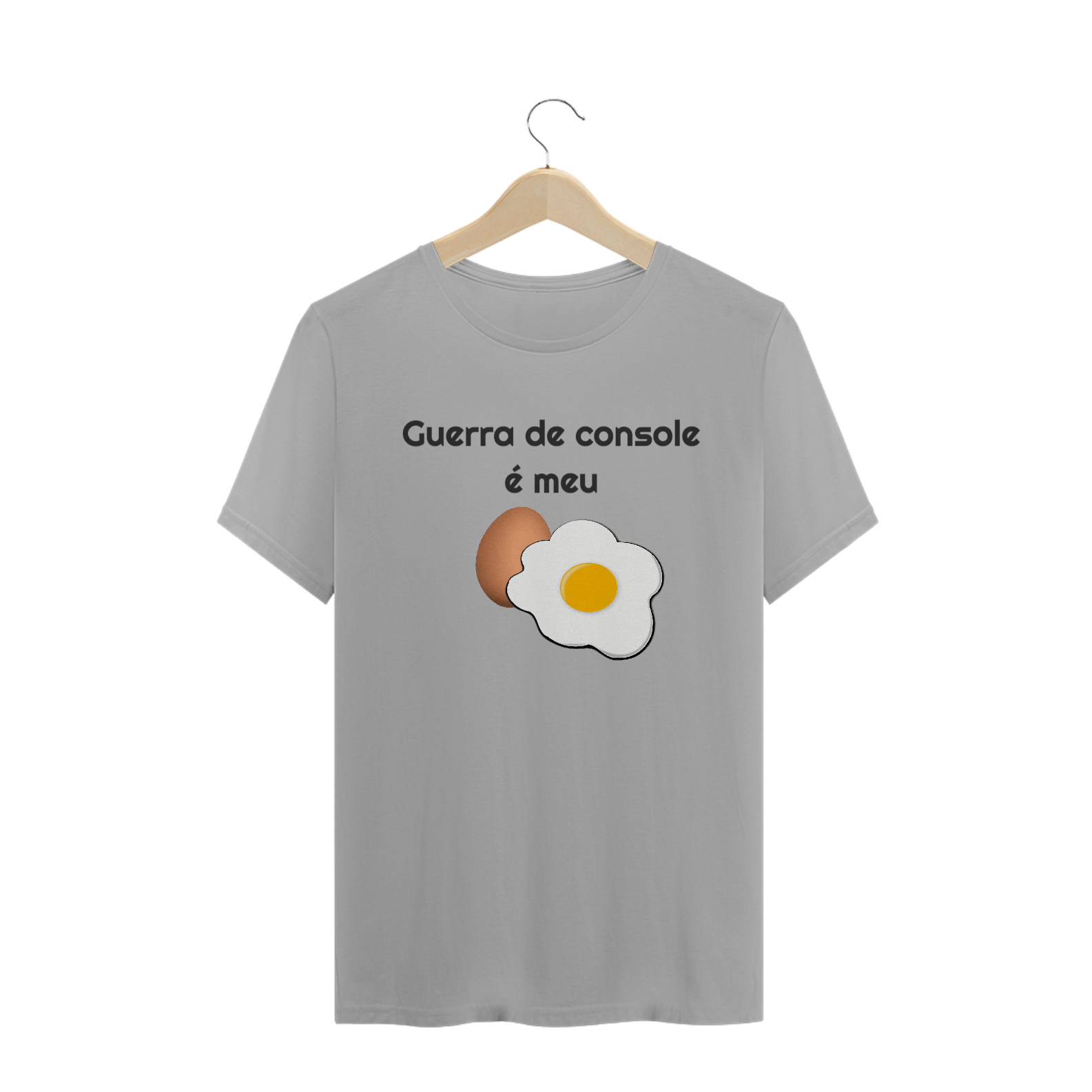 Camiseta MASCULINA Guerra de Consoles É Meu Ovo