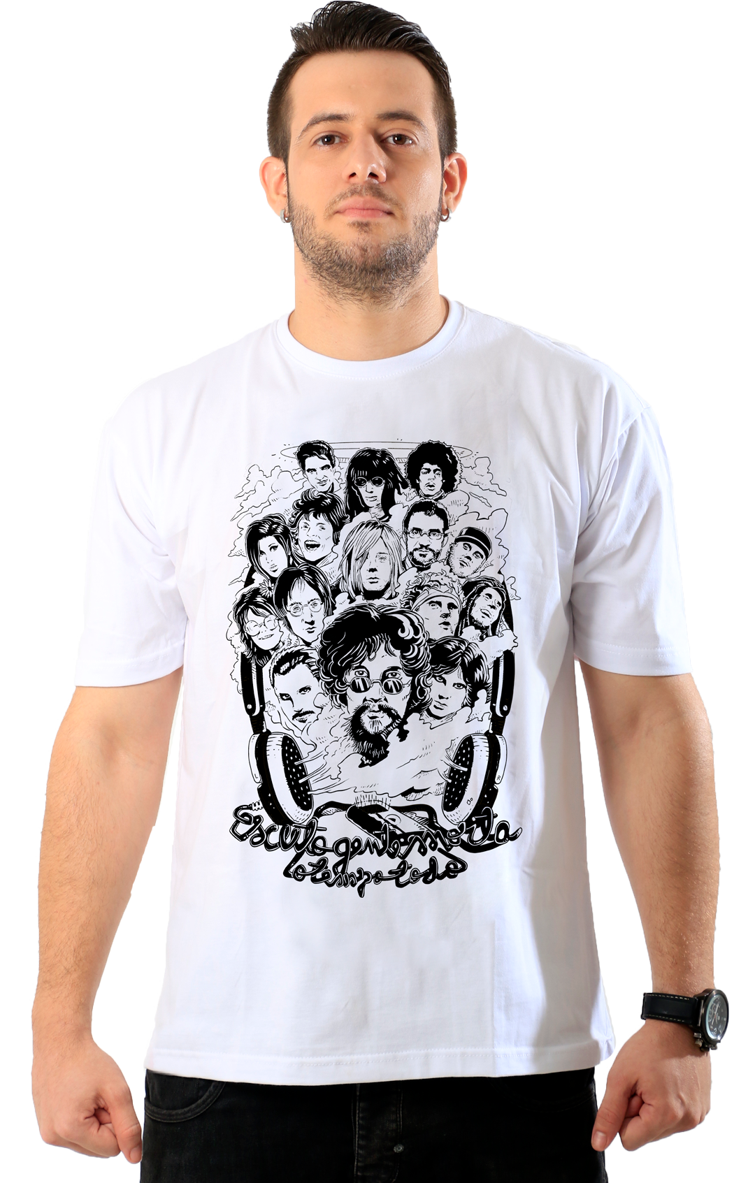 Camiseta Escuto Gente Morta