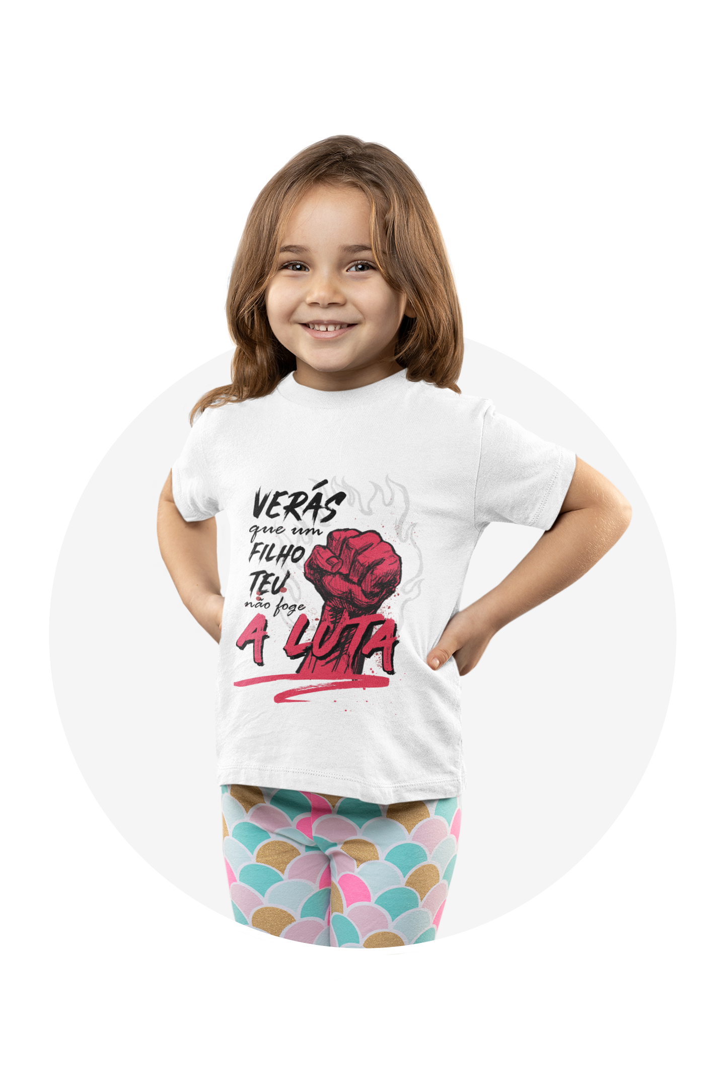 Camiseta Infantil (2 a 8) Verás que um filho teu