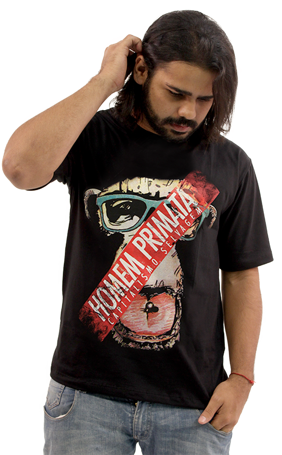 Camiseta Homem Primata