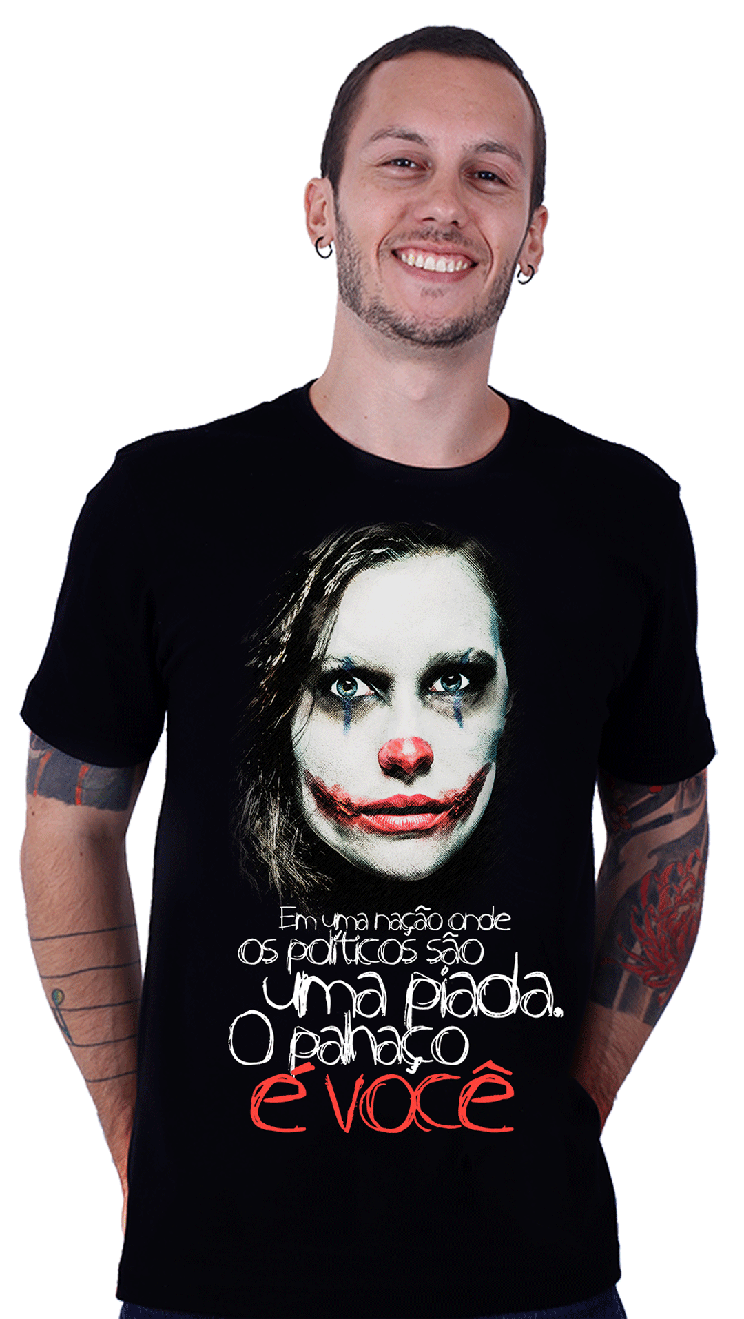 Camiseta Palhaço é Você