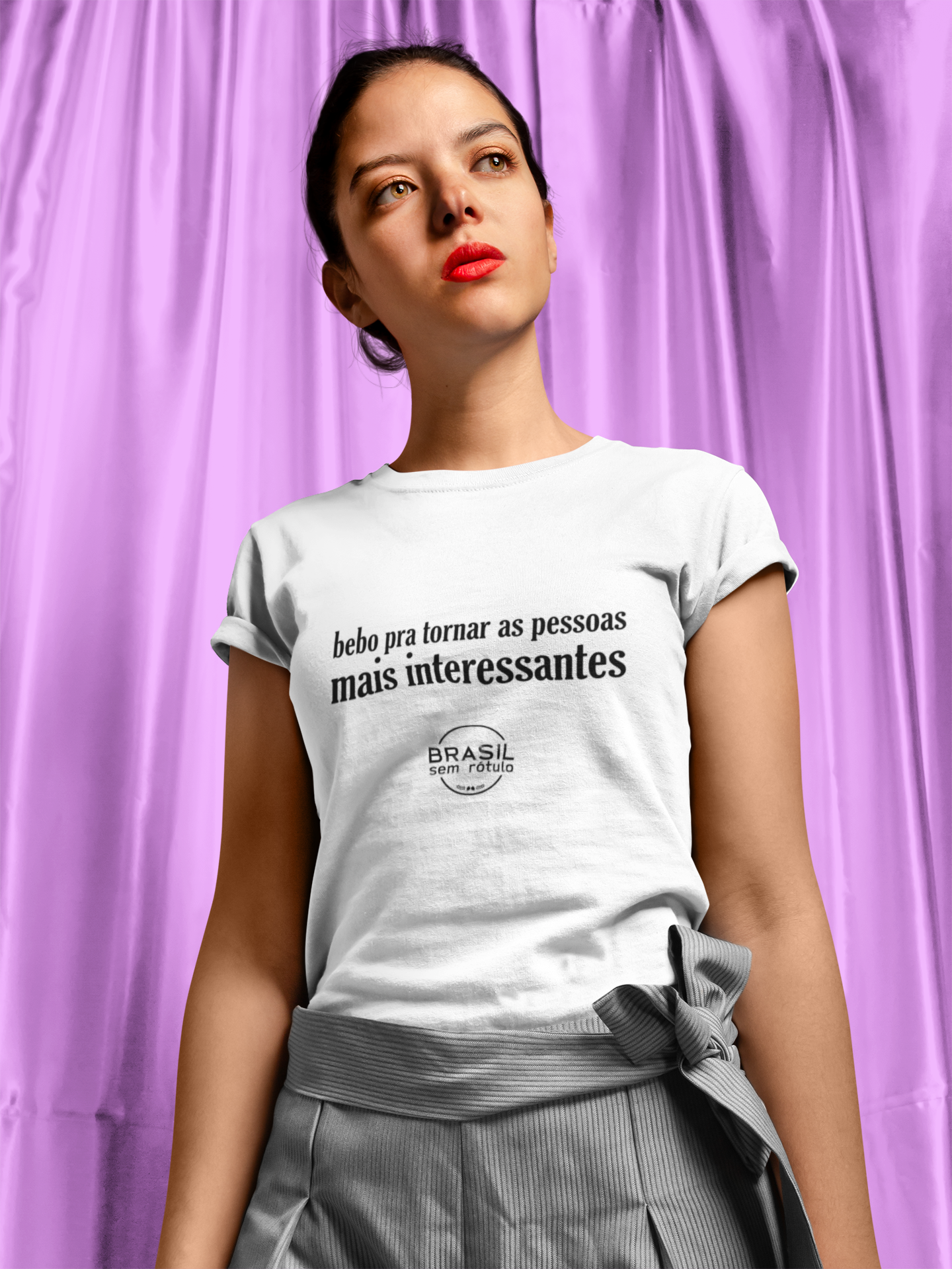 BEBO PRA TORNAR AS PESSOAS MAIS INTERESSANTES  (FEMININA)