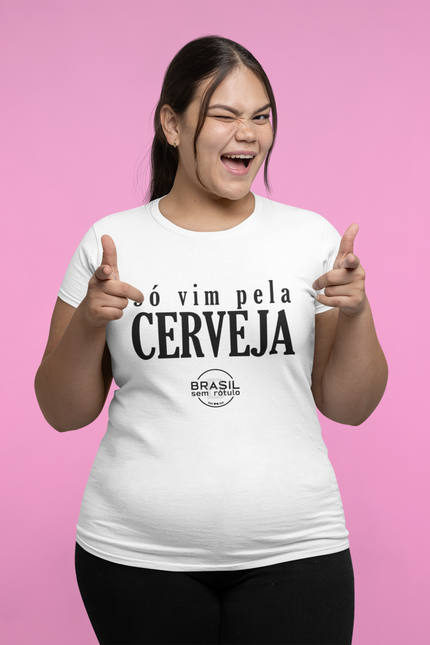 SÓ VIM PELA CERVEJA - PLUS SIZE