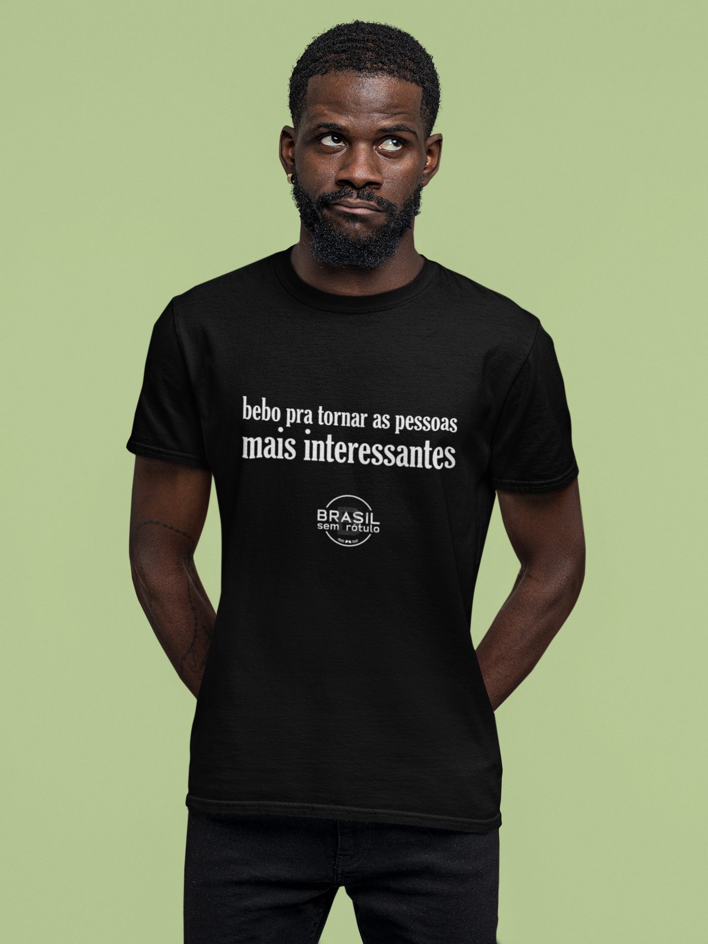 BEBO PRA TORNAR AS PESSOAS MAIS INTERESSANTES  (MASCULINA)