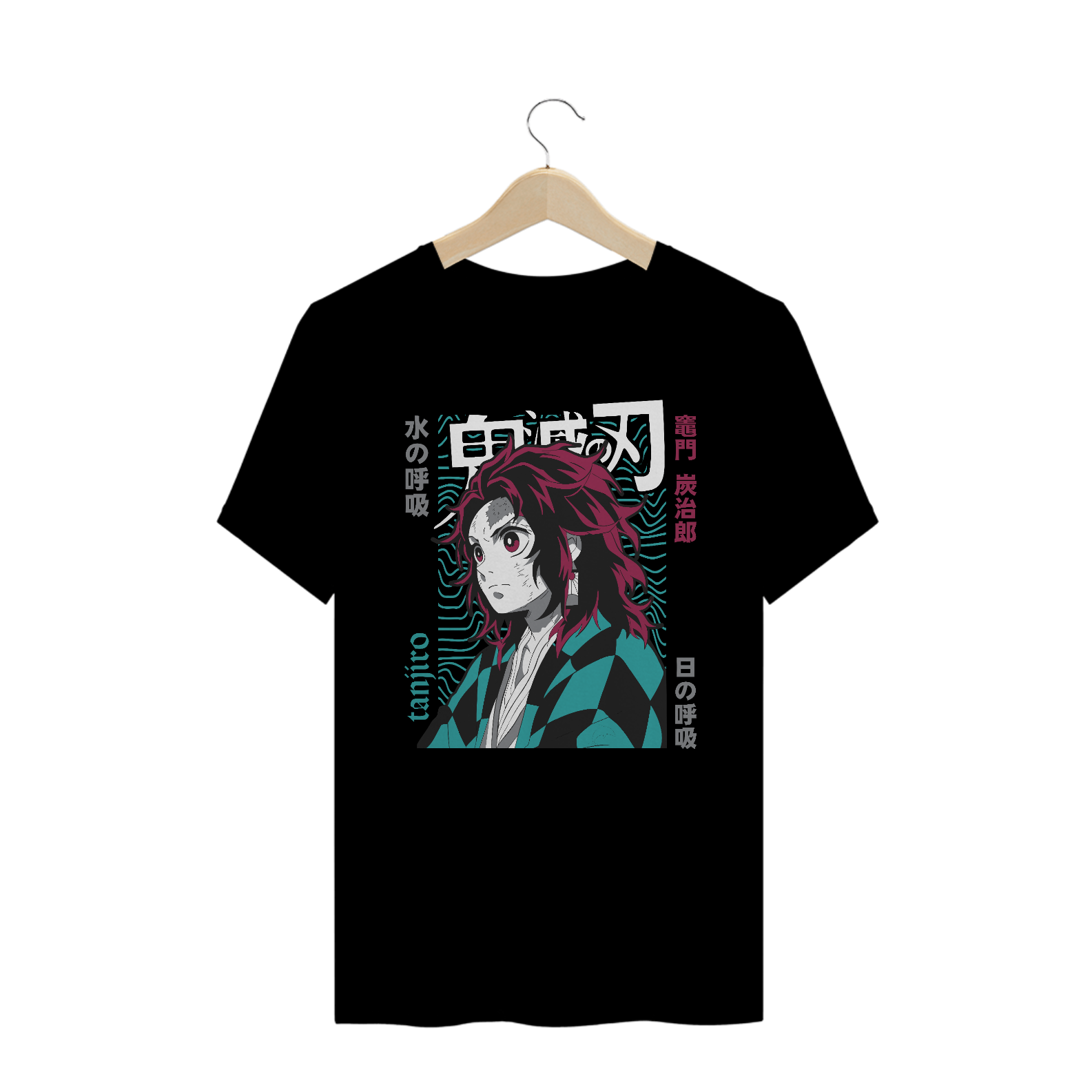 CAMISETA DEMON SLAYER TANJIRO