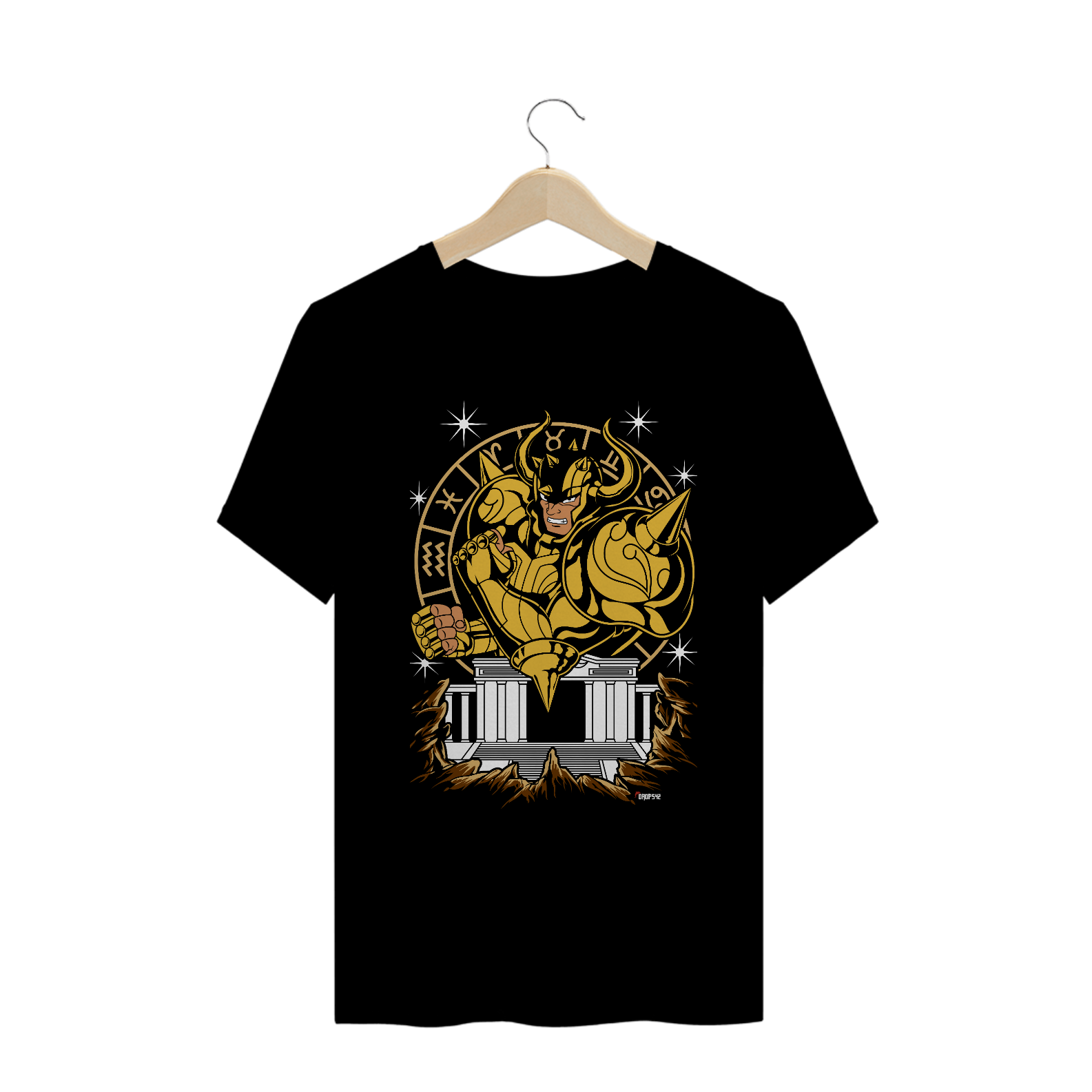  CAMISETA CAVALEIROS DO ZODÍACO ALDEBARAN DE TOURO