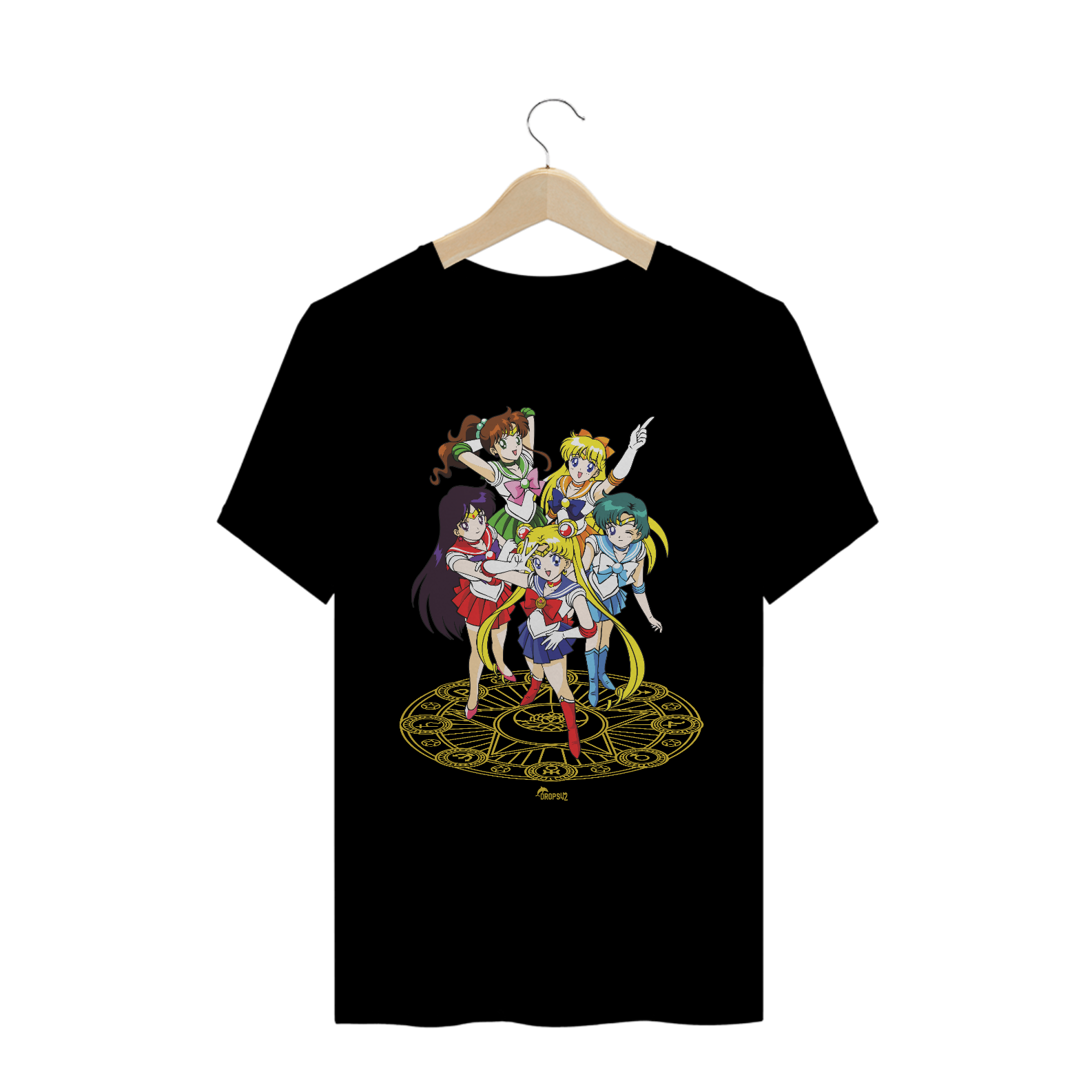 CAMISETA SAILOR MOON E AS OUTRAS