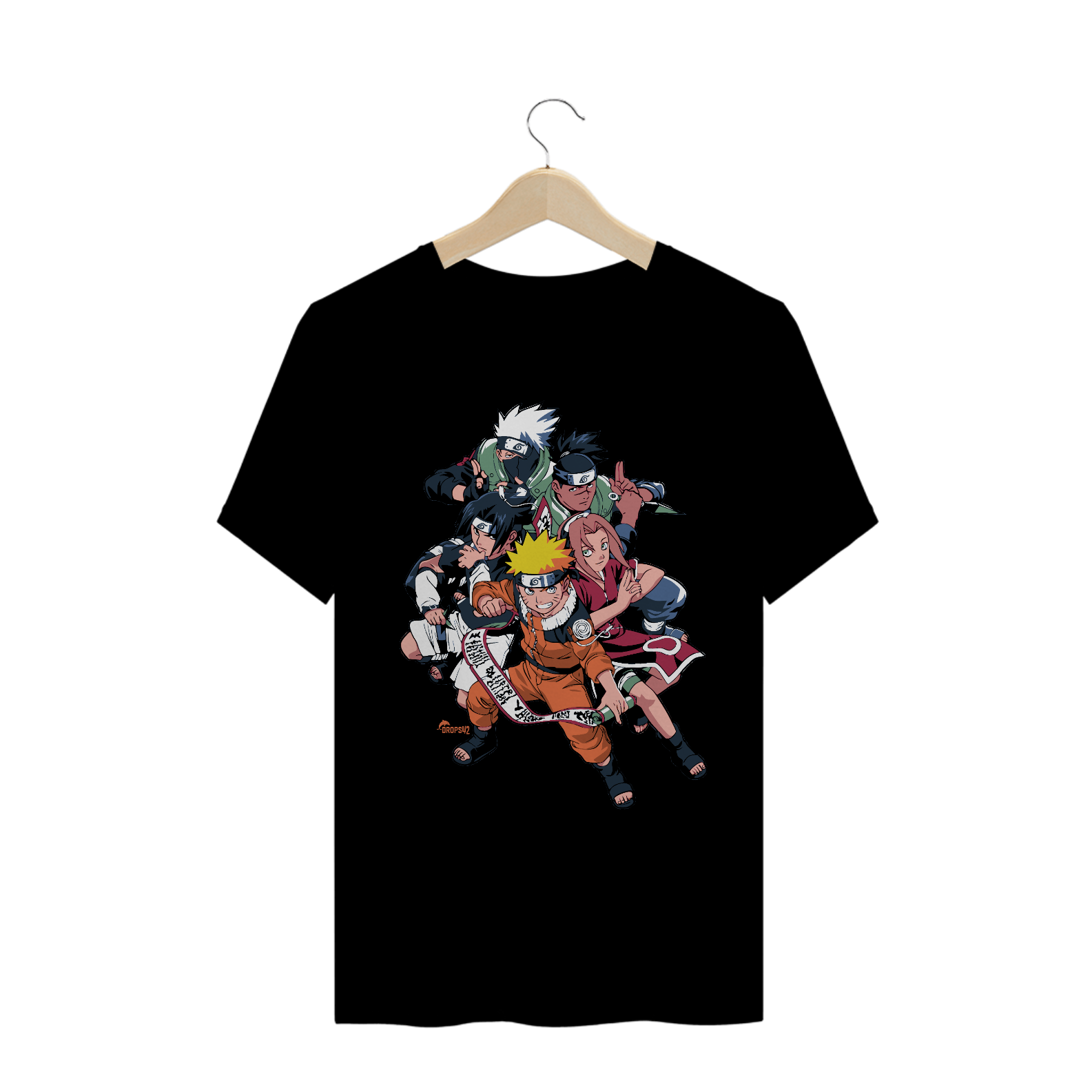 CAMISETA NARUTO A NOSSA TURMA