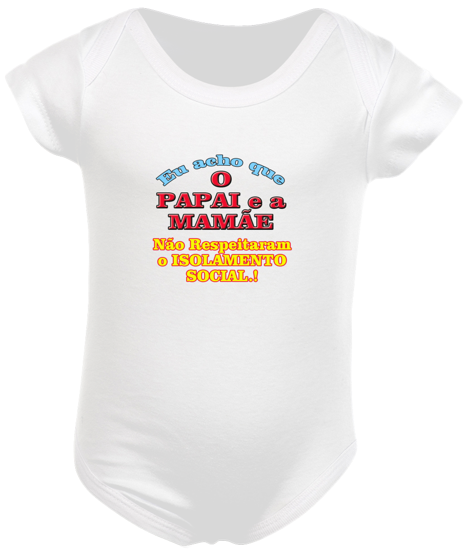 Nome do produto  Body papai mamae