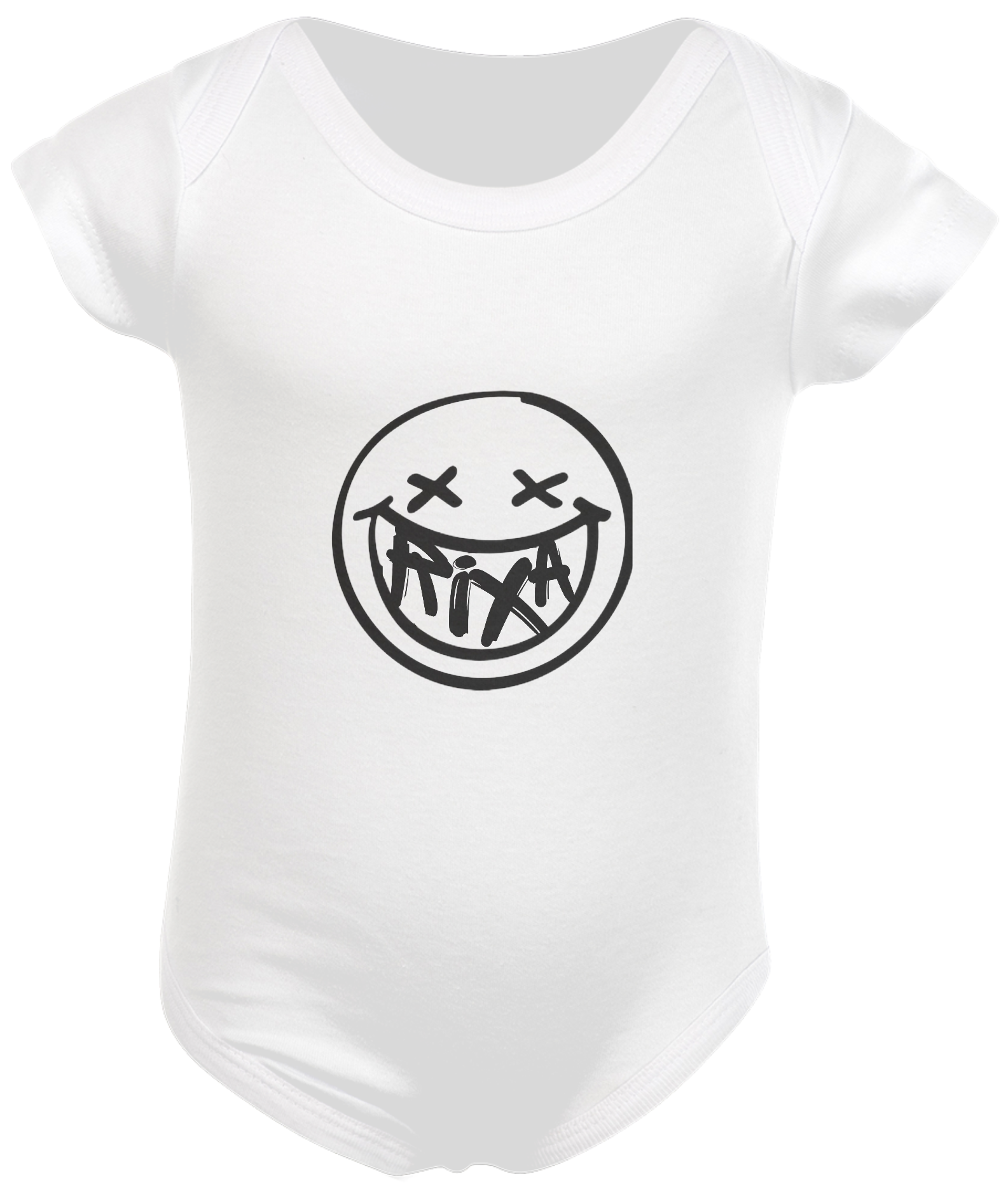 Body Infantil Branco - Smile