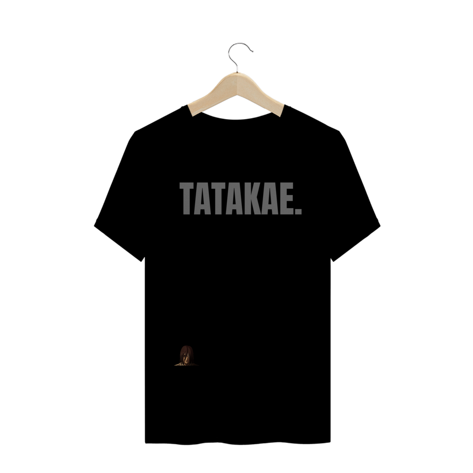 Nome do produto  Tatakae Shingeki no Kyojin - T-shirt Quality