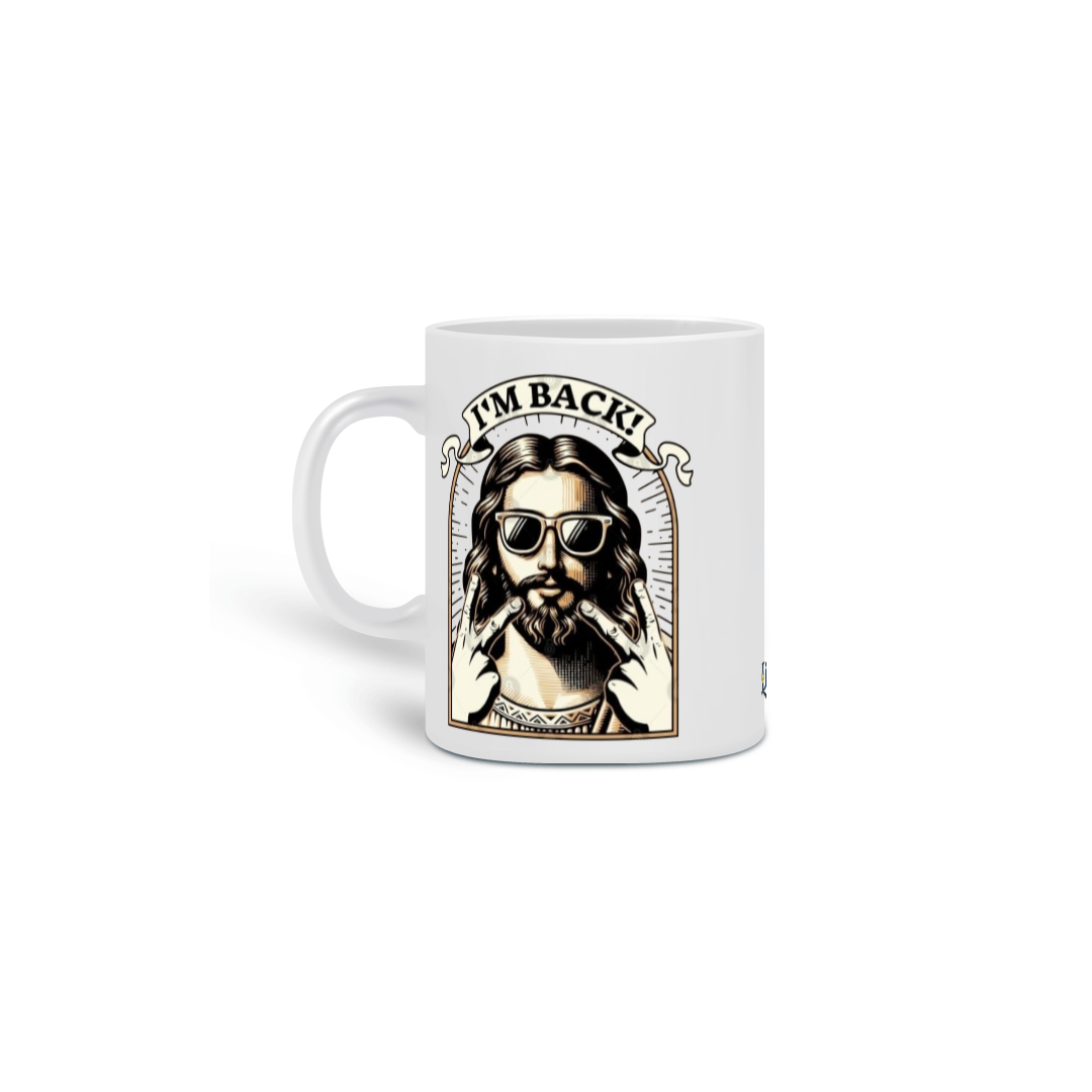 Caneca Eu Voltei