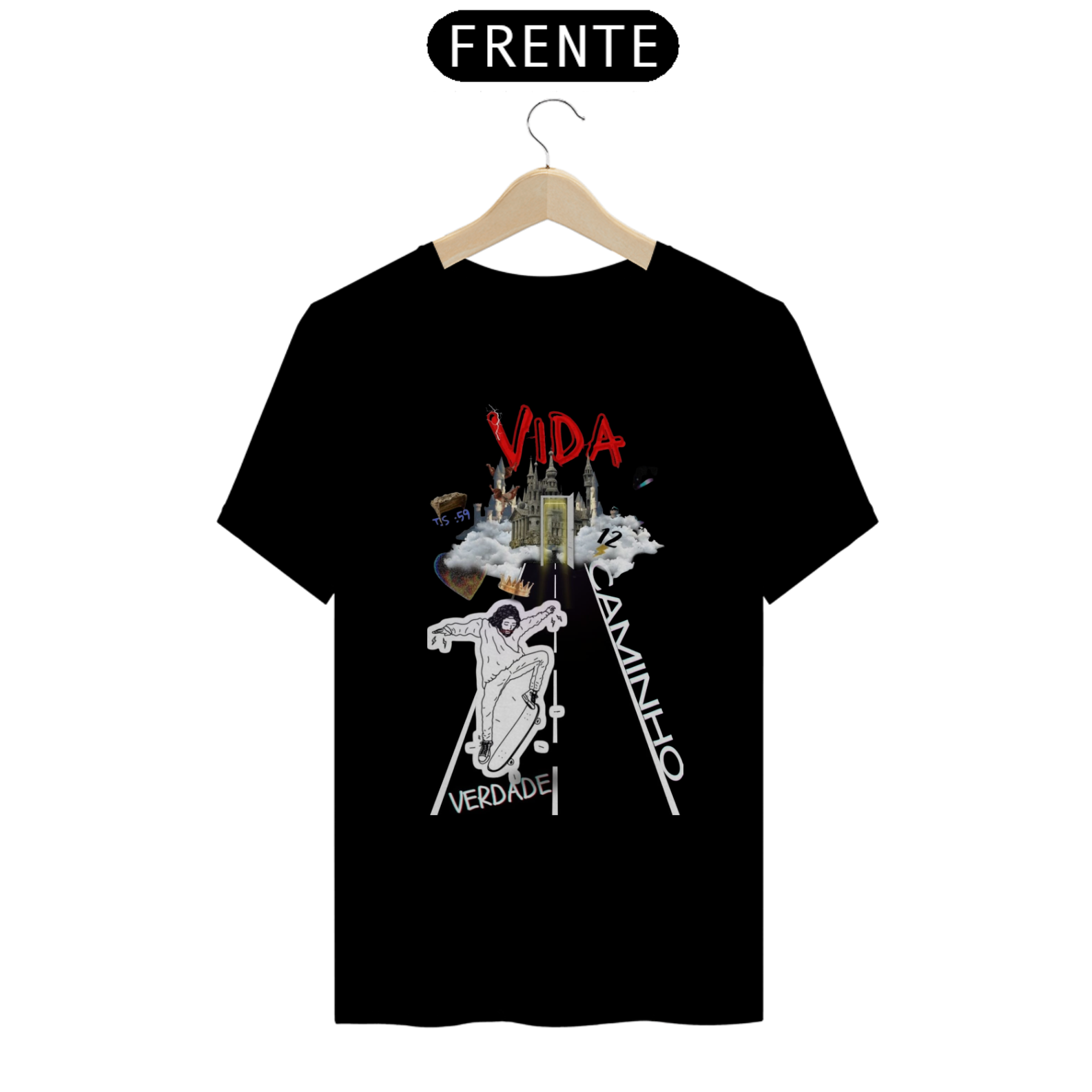 Camiseta Caminho Verdade Vida