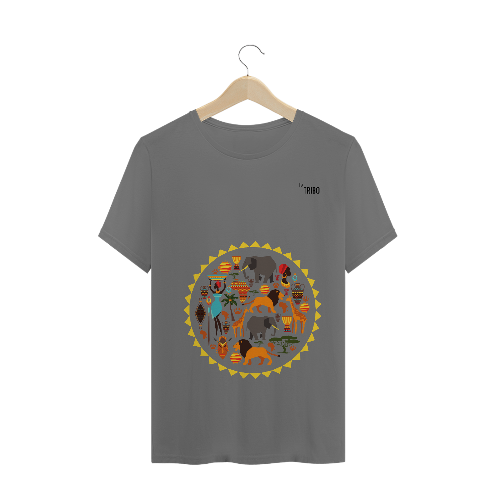 Nome do produto  Camiseta LA TRIBO ÁFRICA ESONADA