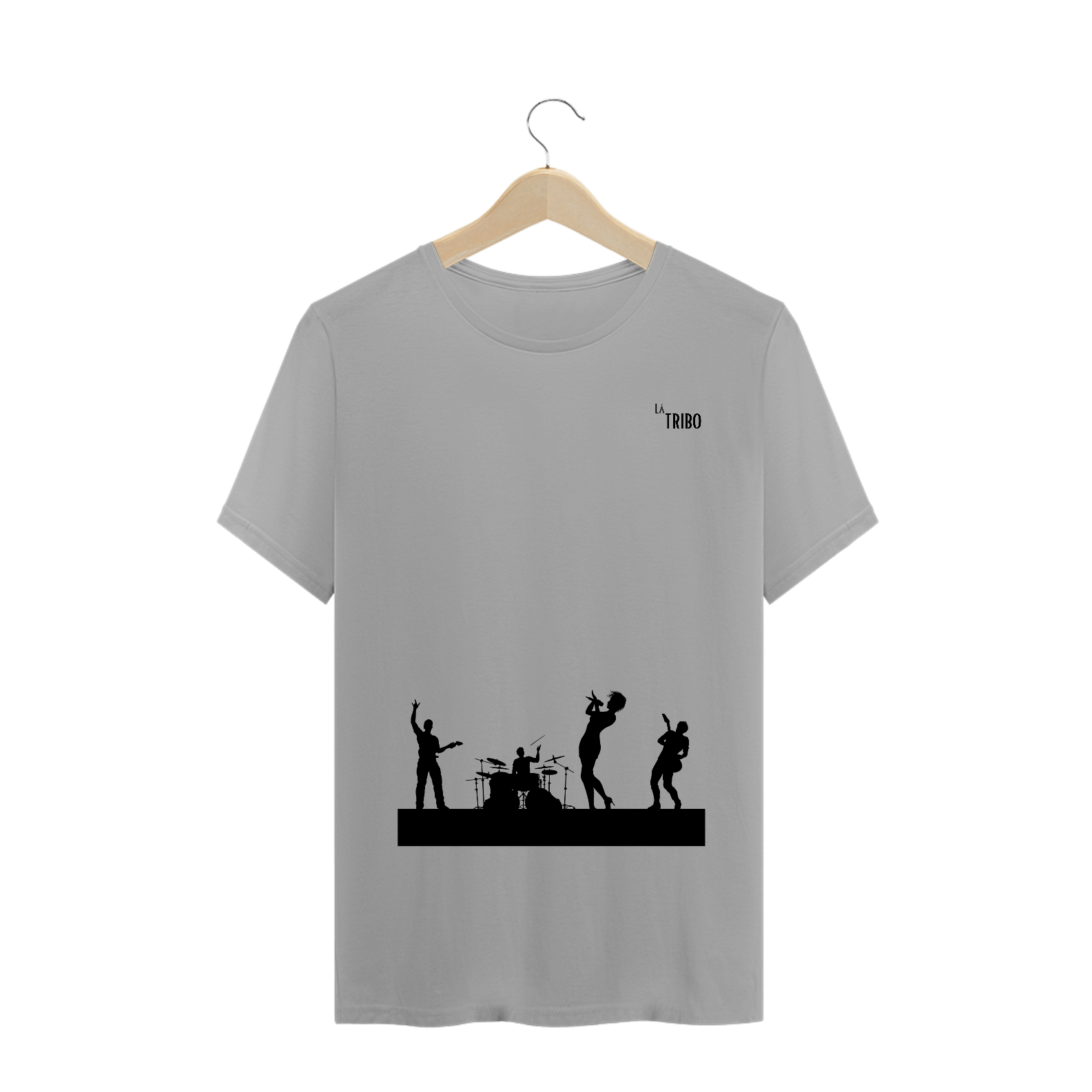 Nome do produto  Camiseta LA TRIBO BAND QUALITY