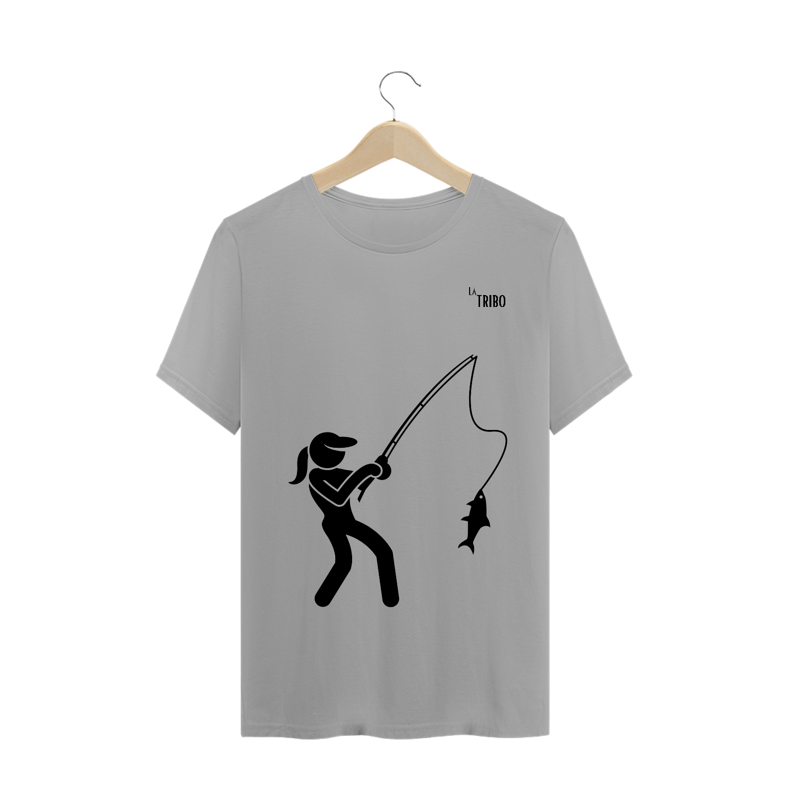 Nome do produto  Camiseta LA TRIBO PESCADORAS QUALITY