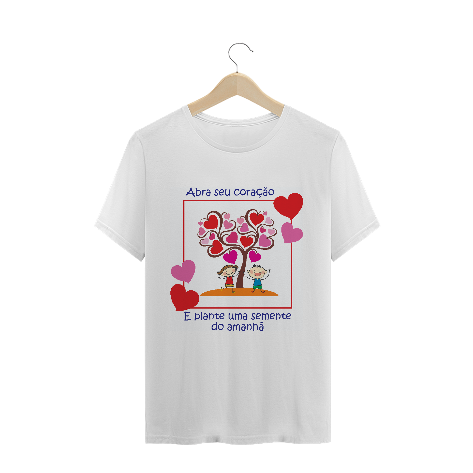 Nome do produto  Camiseta ONG Sementes do Amanhã