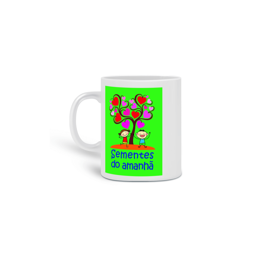 Nome do produto  Caneca de cerâmica ONG Sementes do Amanhã