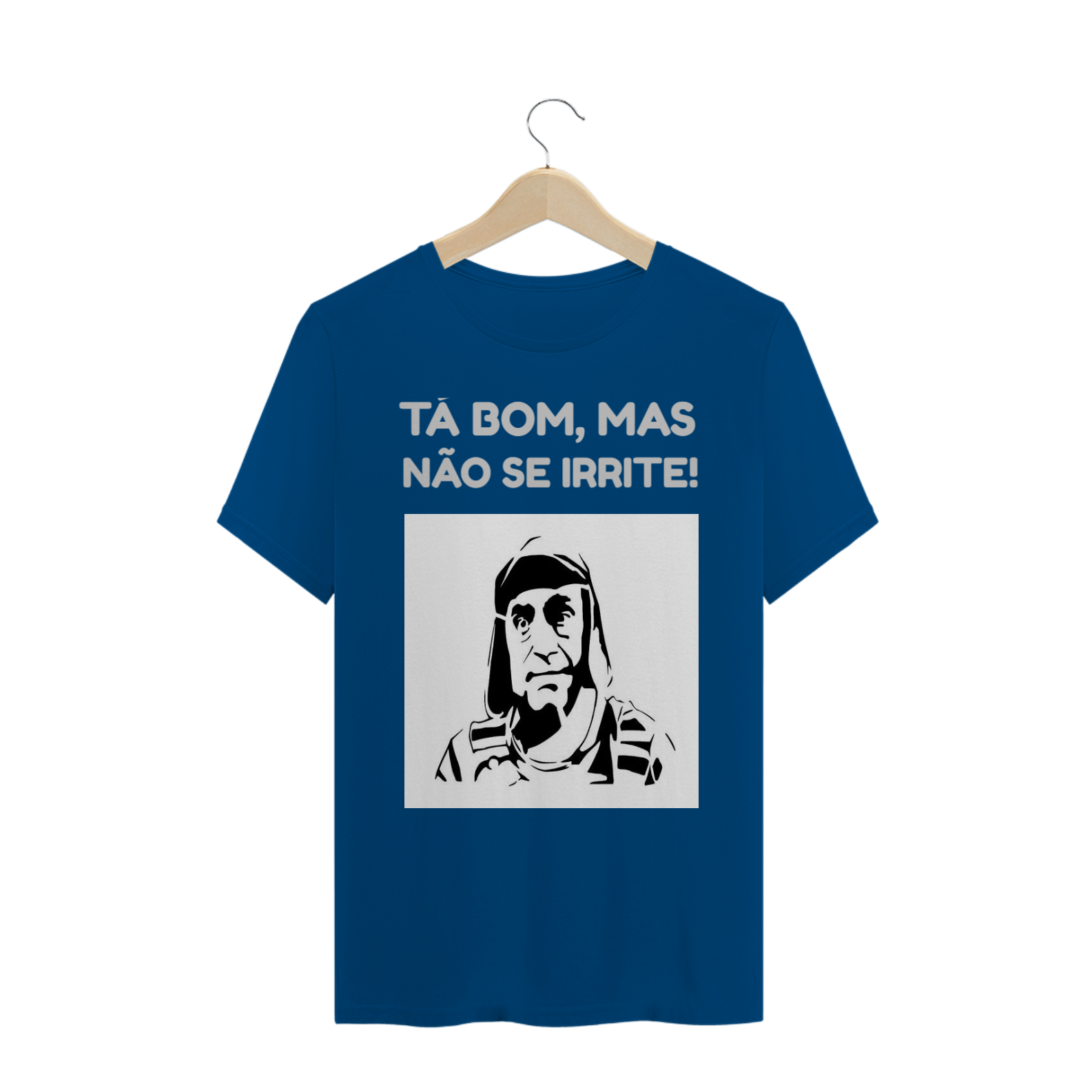 Nome do produto  Camiseta Chaves Tá Bom, Mas Não se Irrite