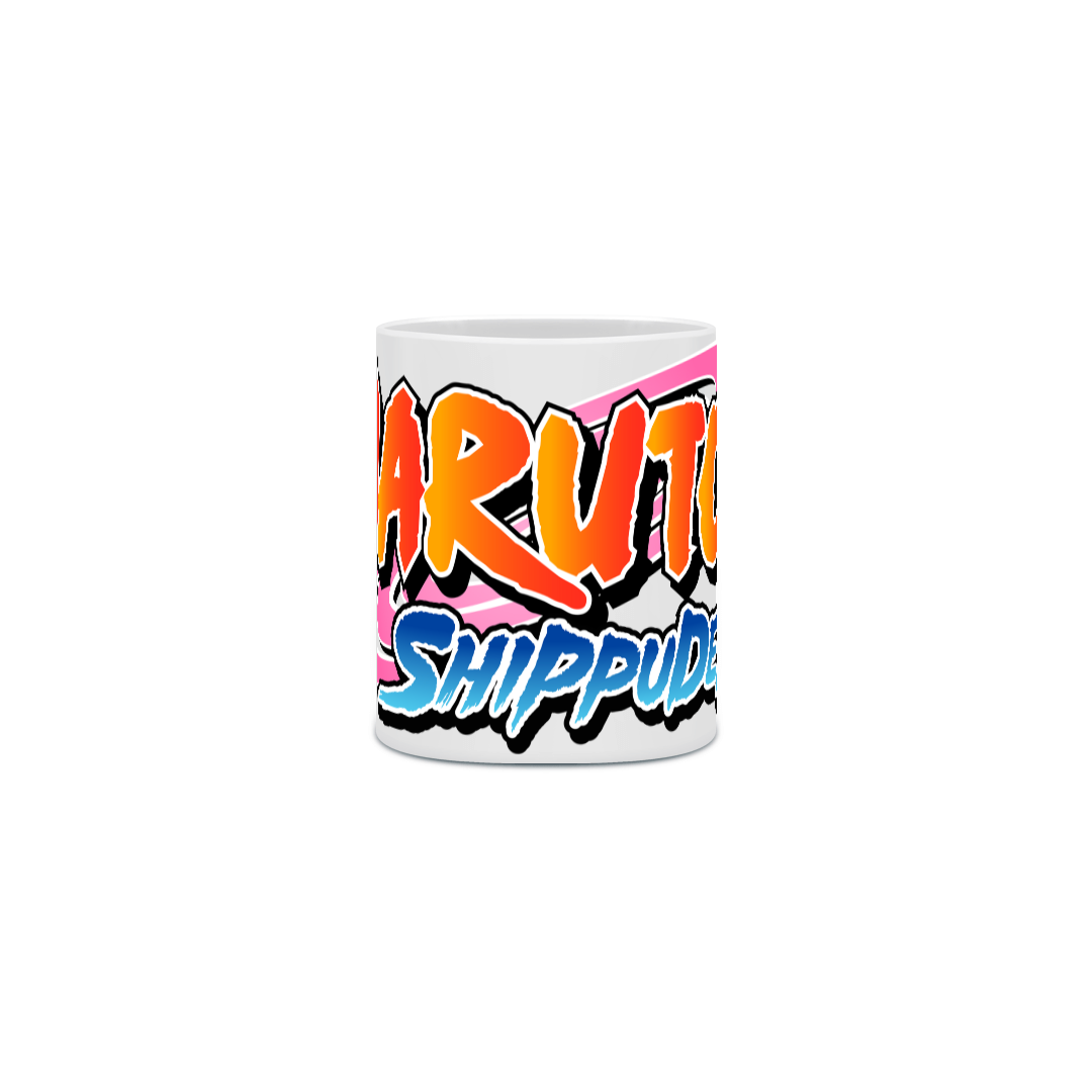 Caneca Logo Naruto Shippuden