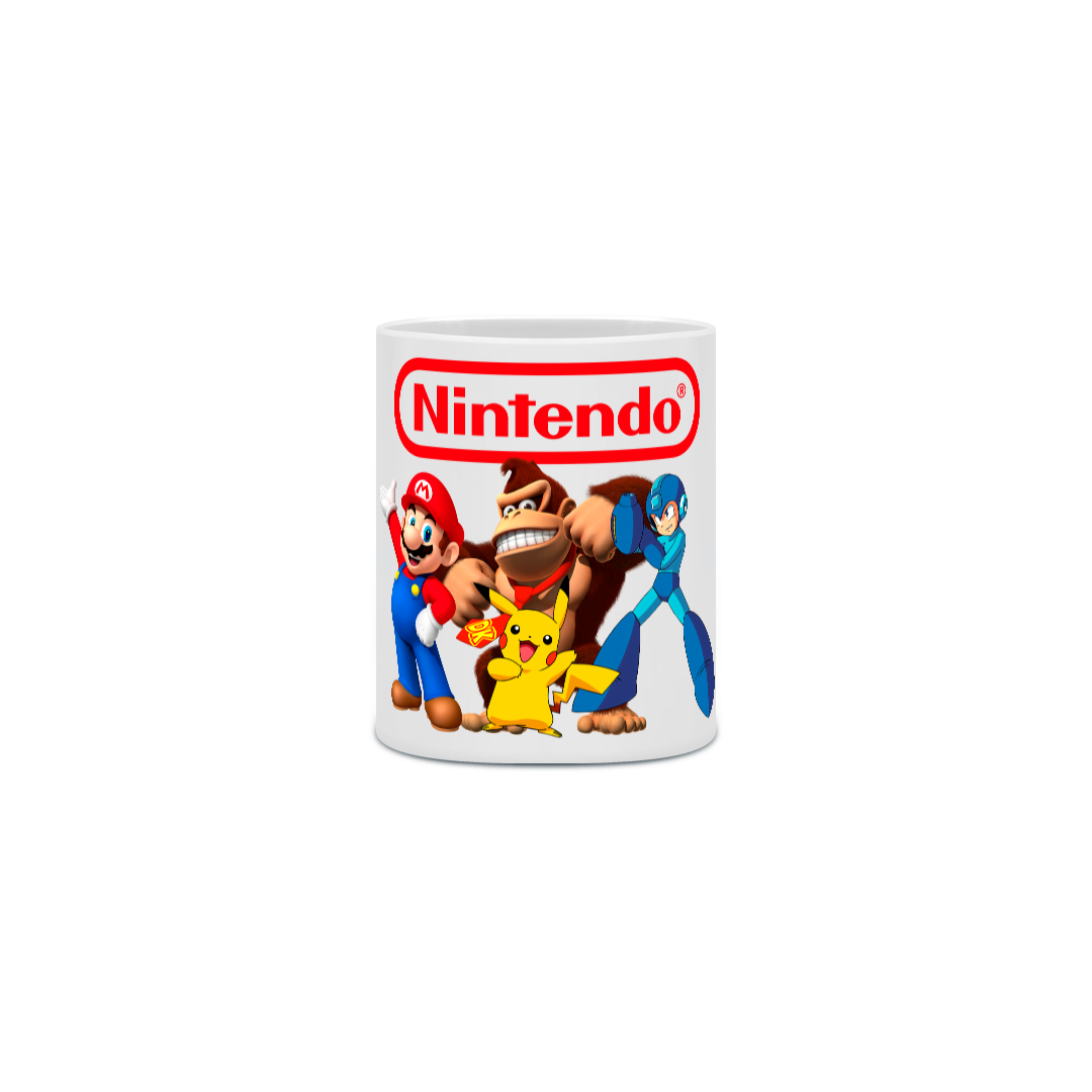 Nome do produto  Caneca Personagens Nintendo