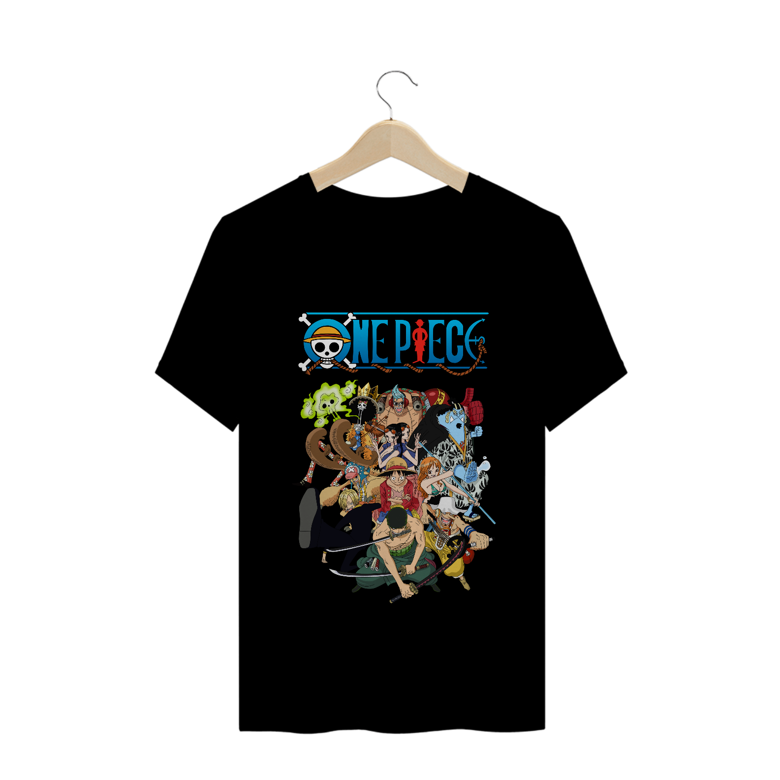 Camiseta Masculina One Piece Personalizada 