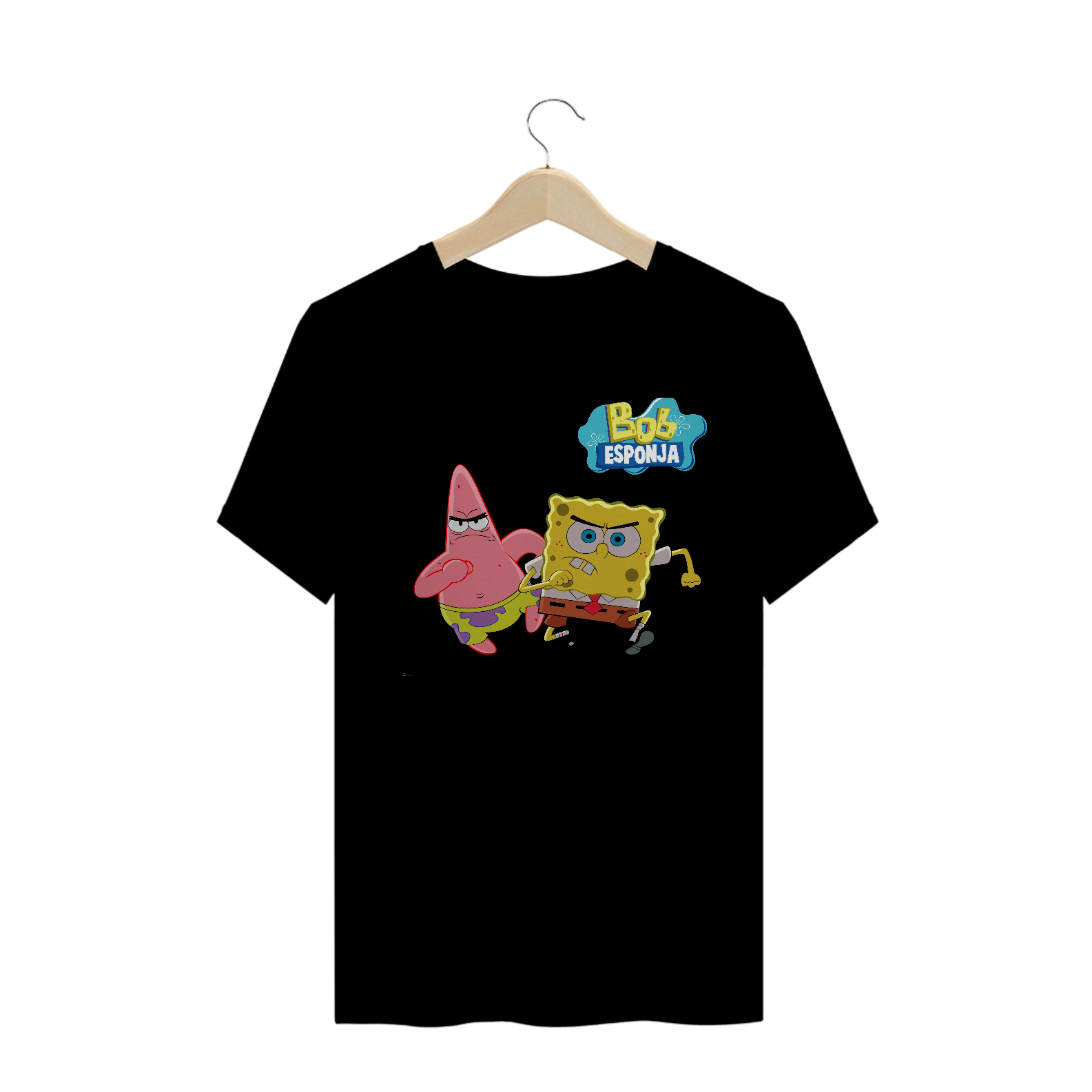 Nome do produto  Camiseta Personalizada Bob Esponja Calça Quadrada