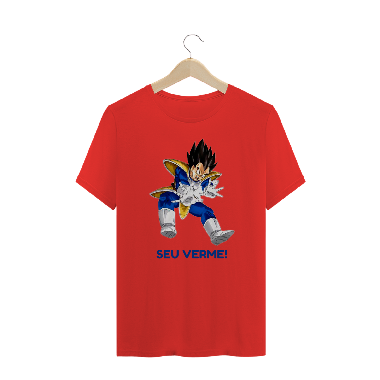 Camiseta Vegeta Seu Verme