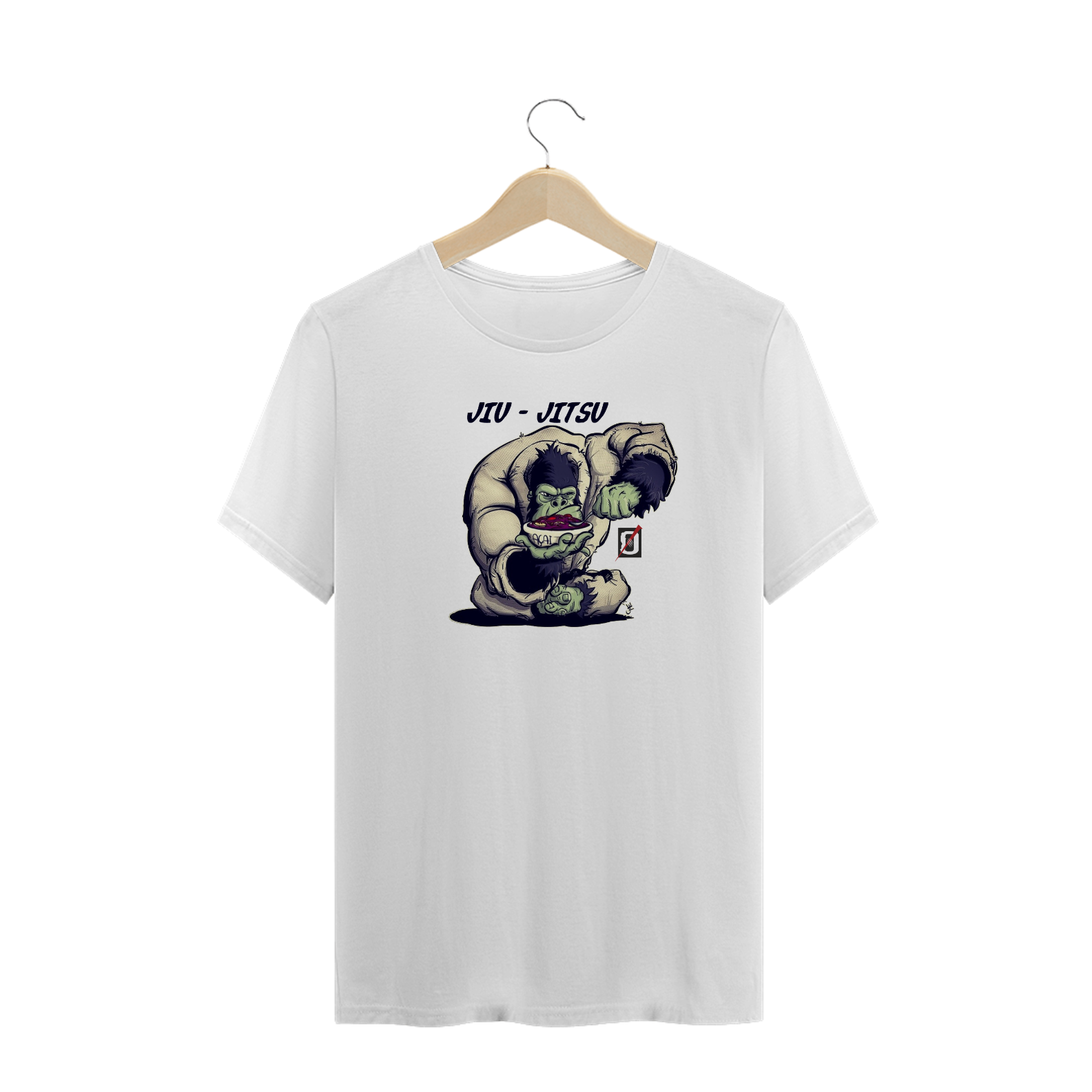Nome do produto  Camiseta Block JiuJitsu - 01