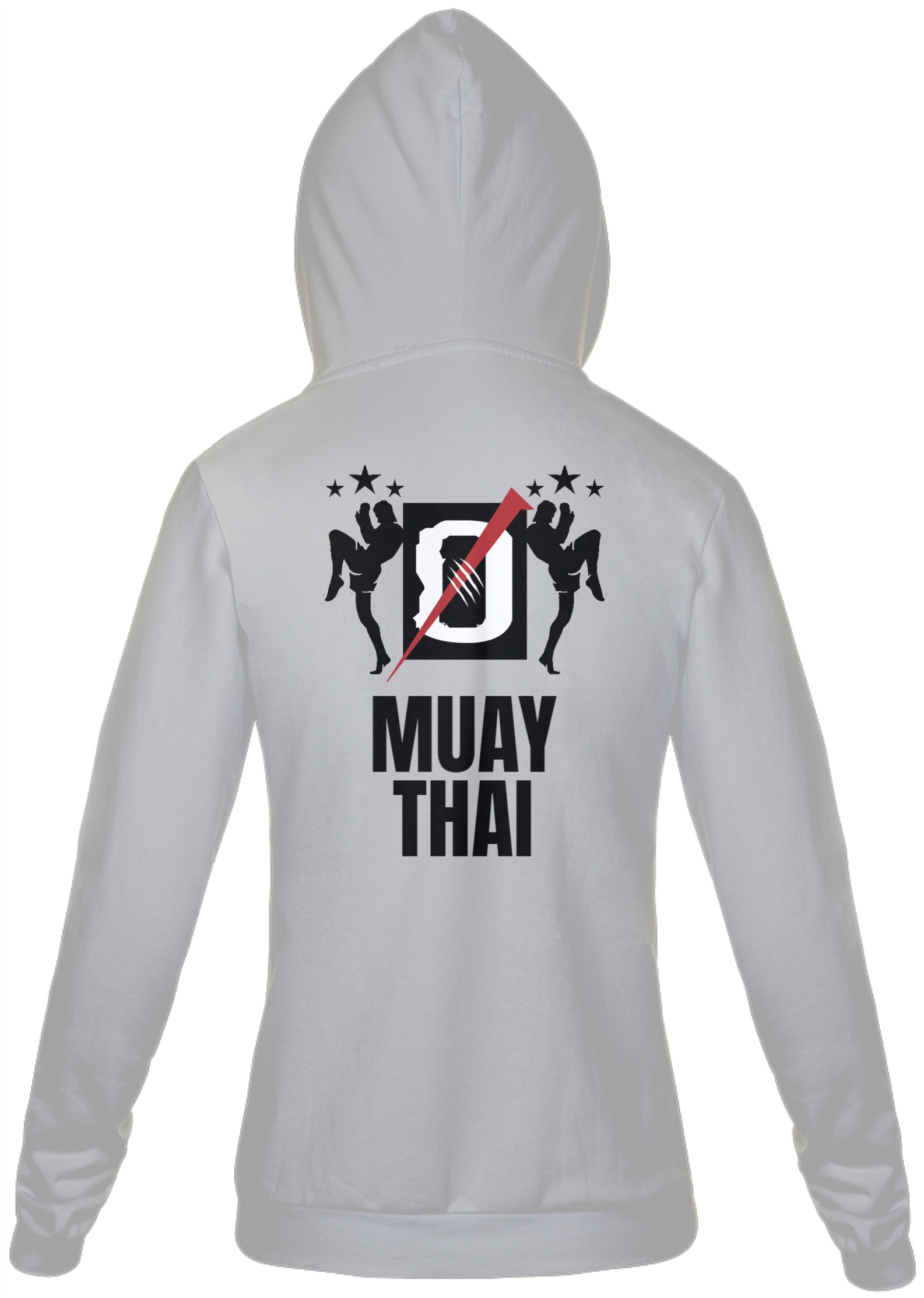 Nome do produto: Moletom Zíper Block Muay Thai - 01