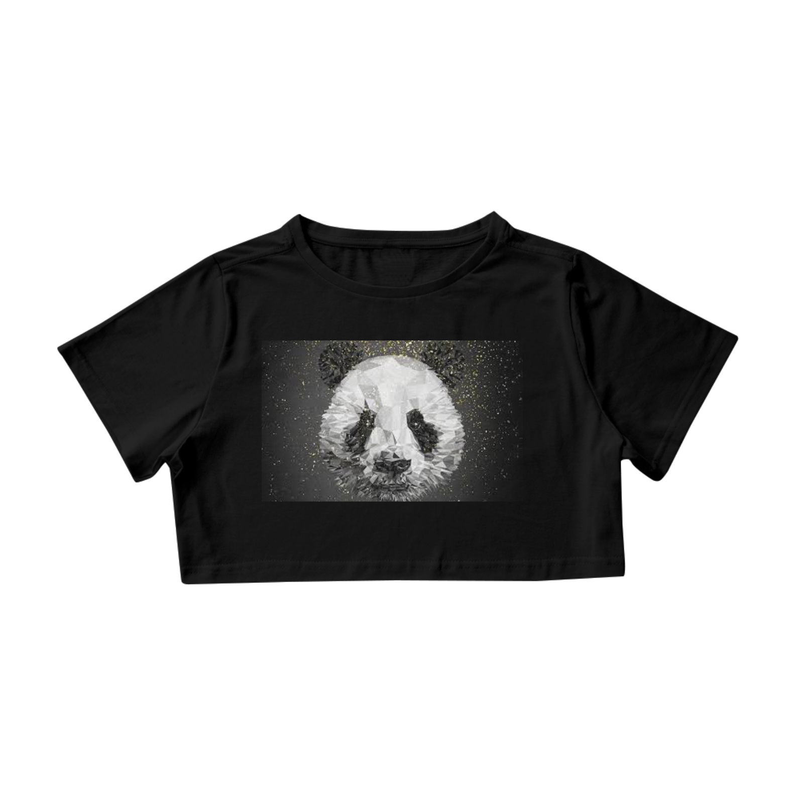 CAMISA CROPPED FEM PANDA
