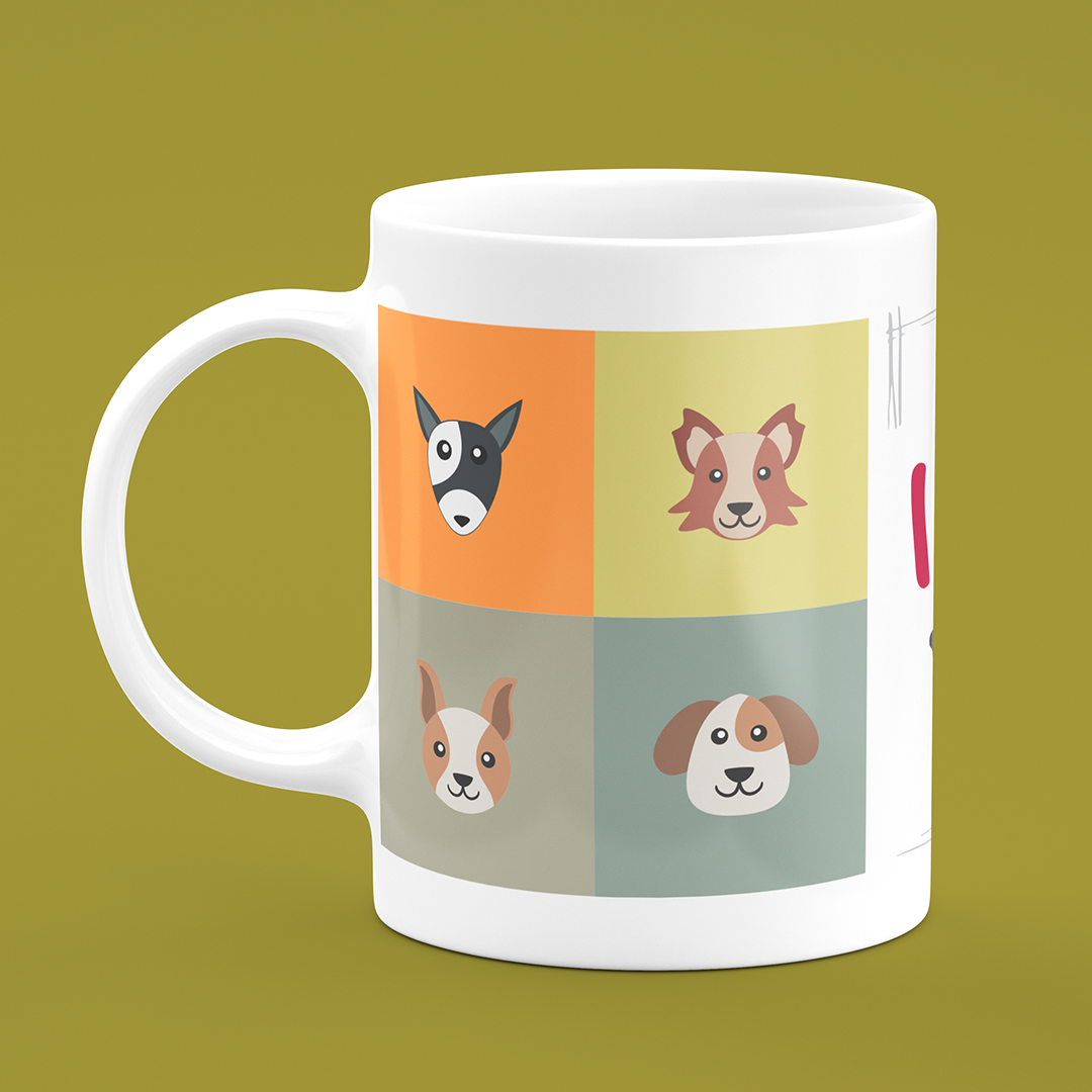 CANECA LOVE DOGS