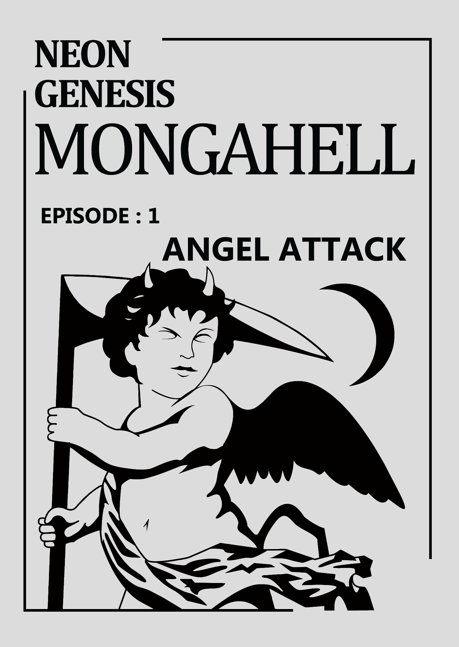 Nome do produto  Poster Neon Genesis