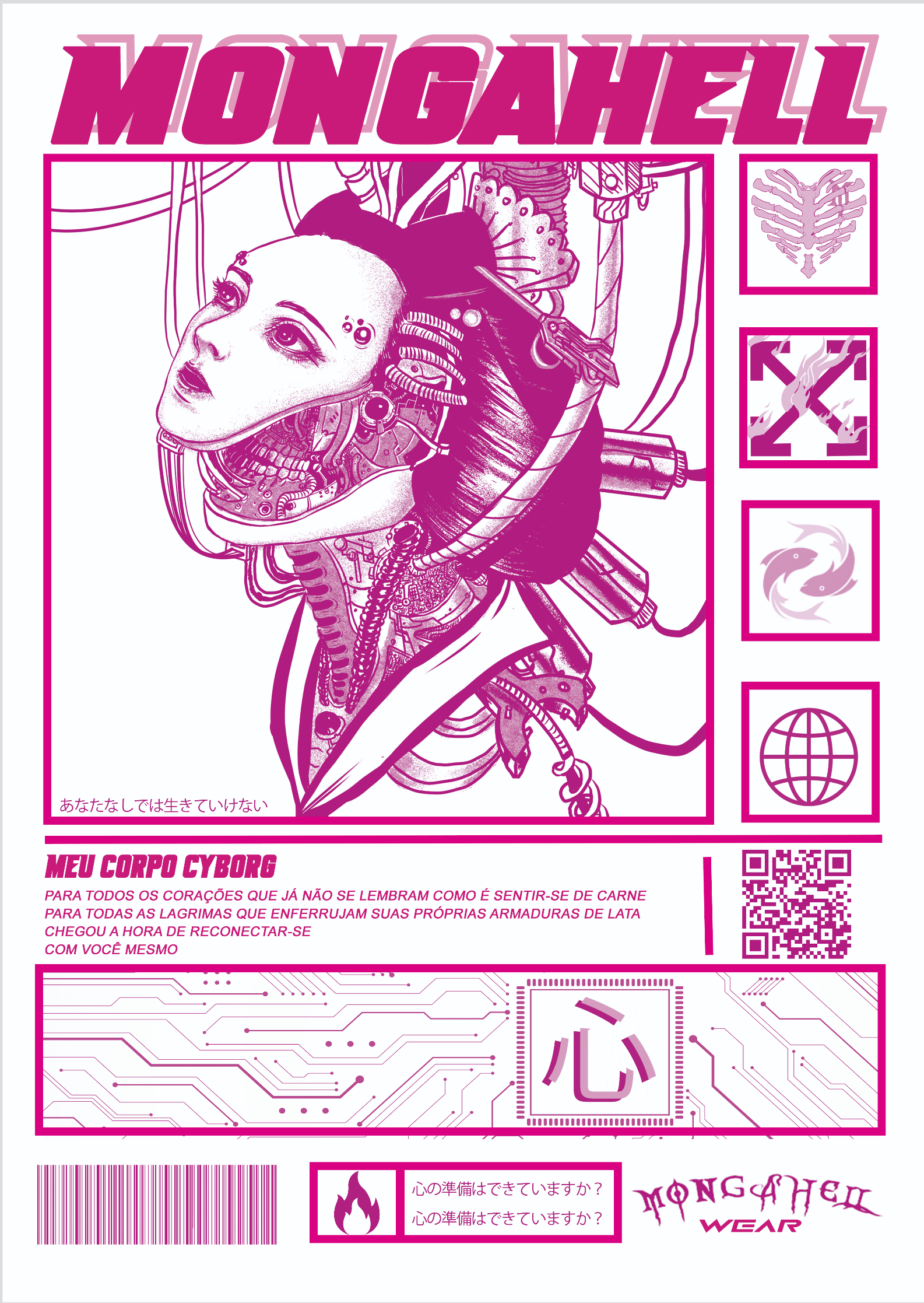 Nome do produto  Meu corpo cyborg