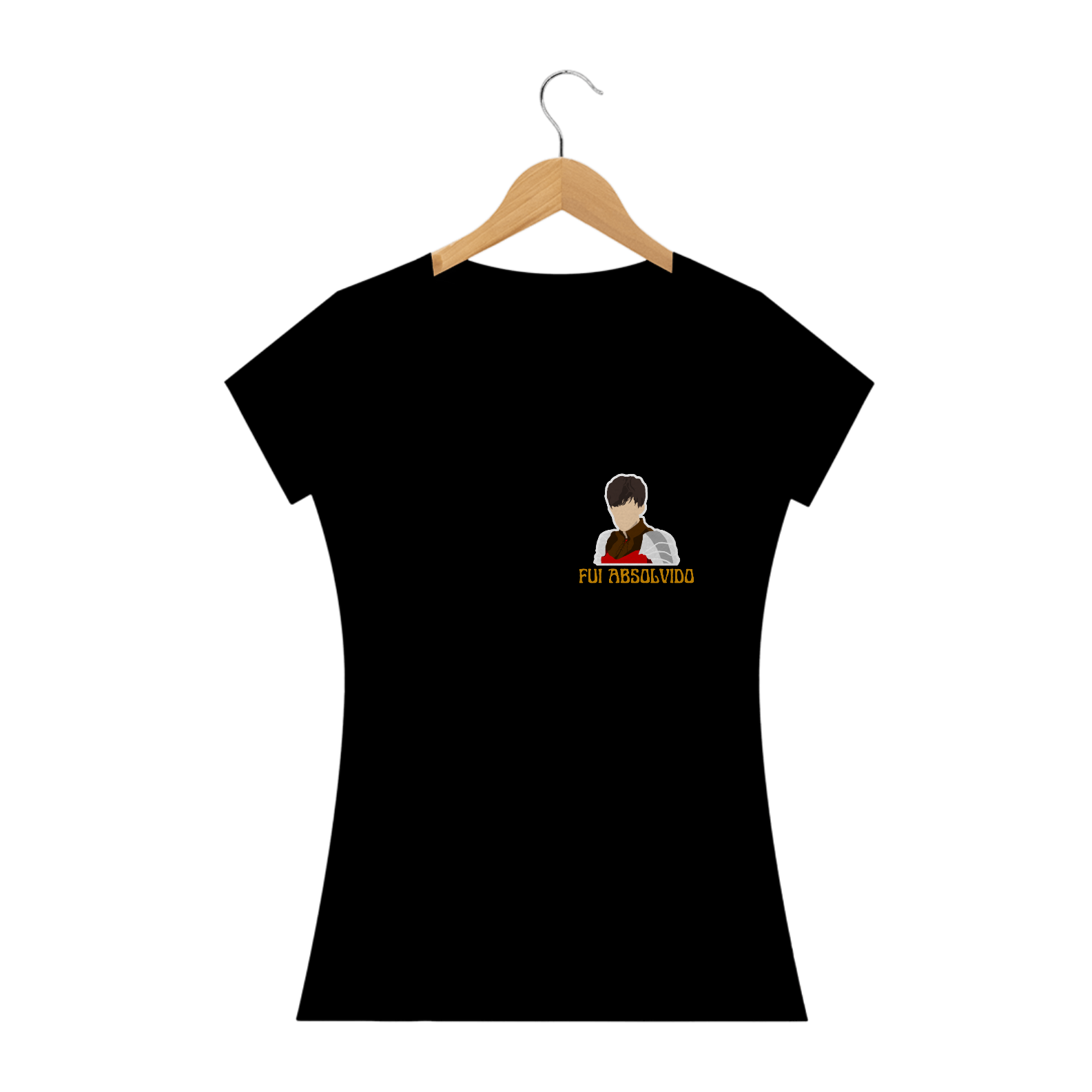 Camiseta Edmundo Pevensie (As Crônicas de Nárnia) Baby Look