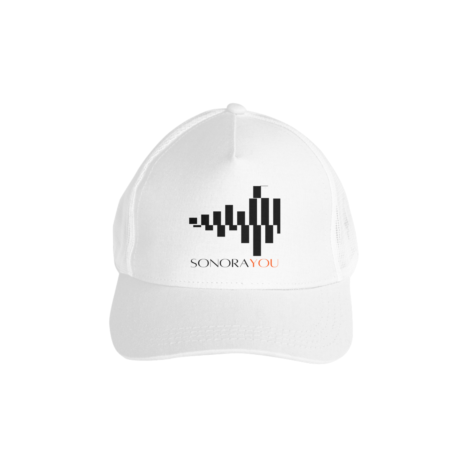 Boné Americano Com Tela Logo Marca Sonora You
