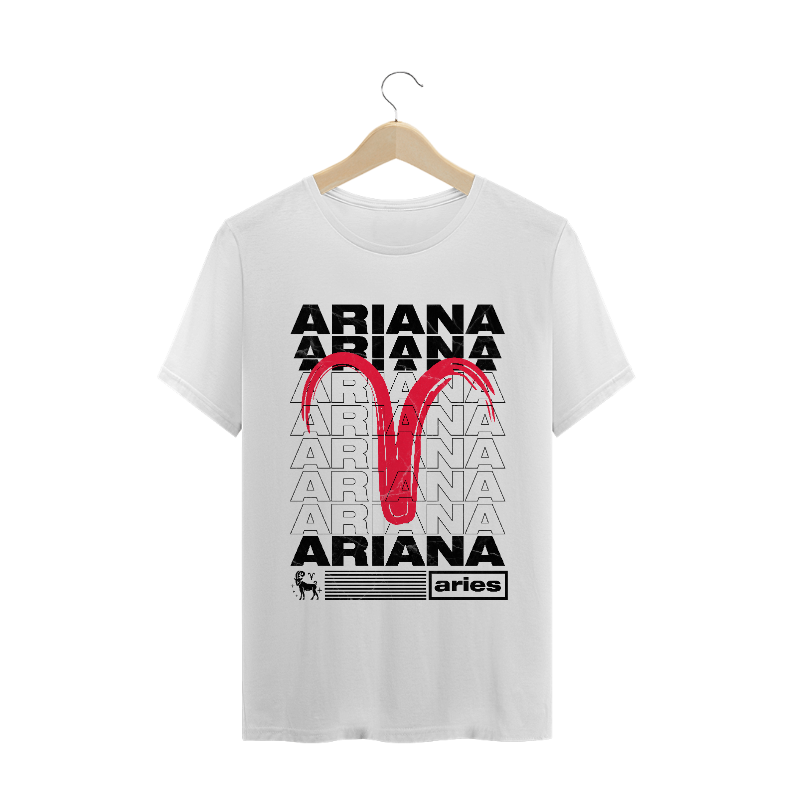 Ariana - Echo Blanc - T-Shirt