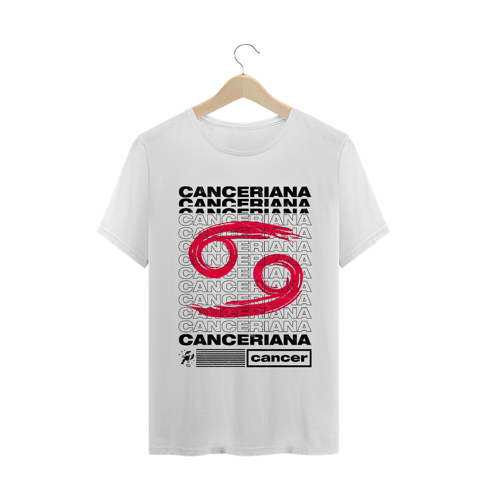 Canceriana - Echo Blanc - T-Shirt